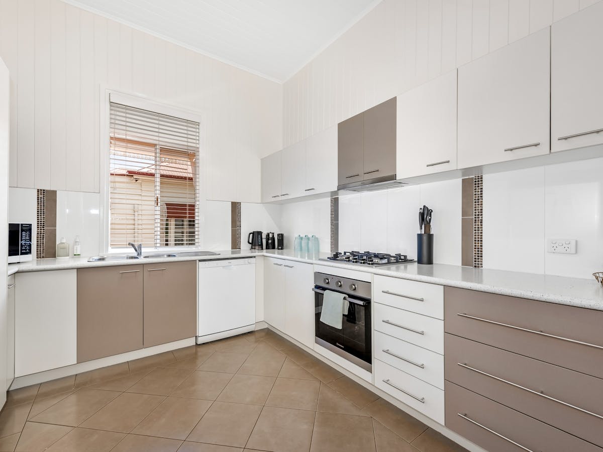 Functional kitchen with all appliances Functional kitchen with all appliances