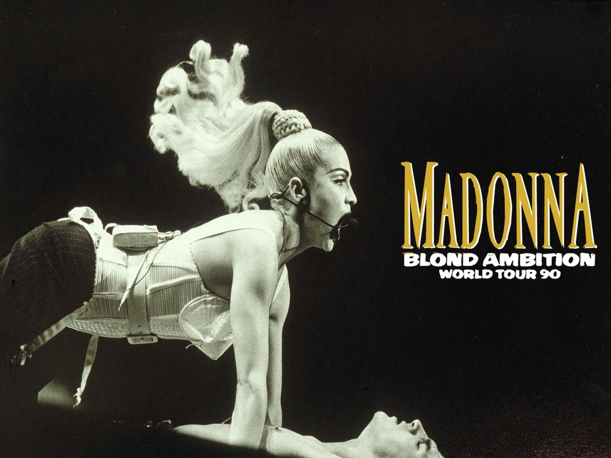 Madonna's Iconic Blond Ambition Hair - wide 5