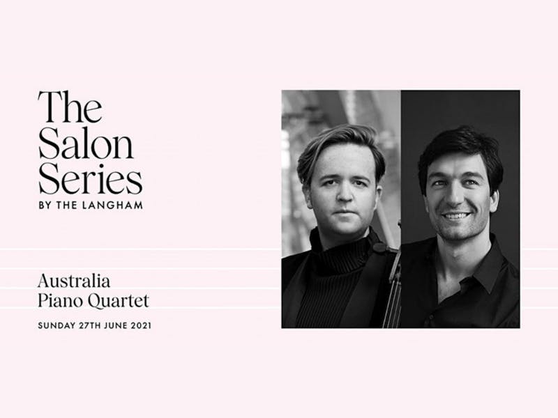 Image for The Salon Series by The Langham with Australia Piano Quartet