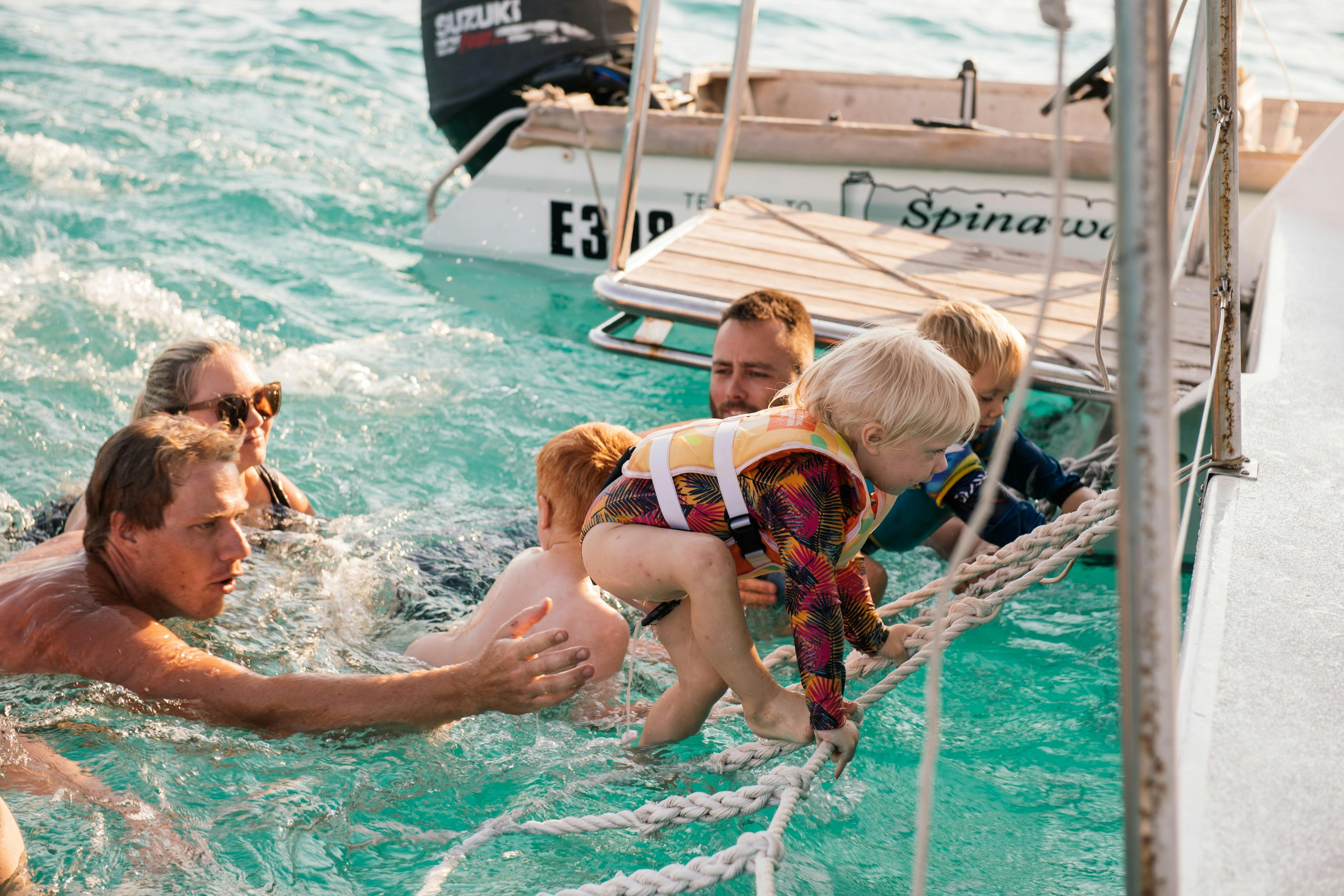 Everyone loves the boom net, especially the kids