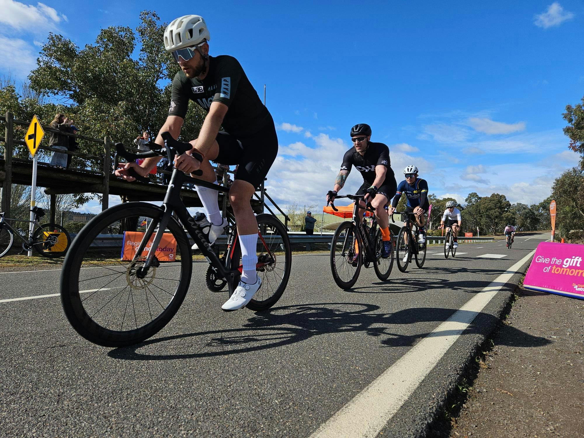 Cycling event at the 2024 Australian Transplant Games.