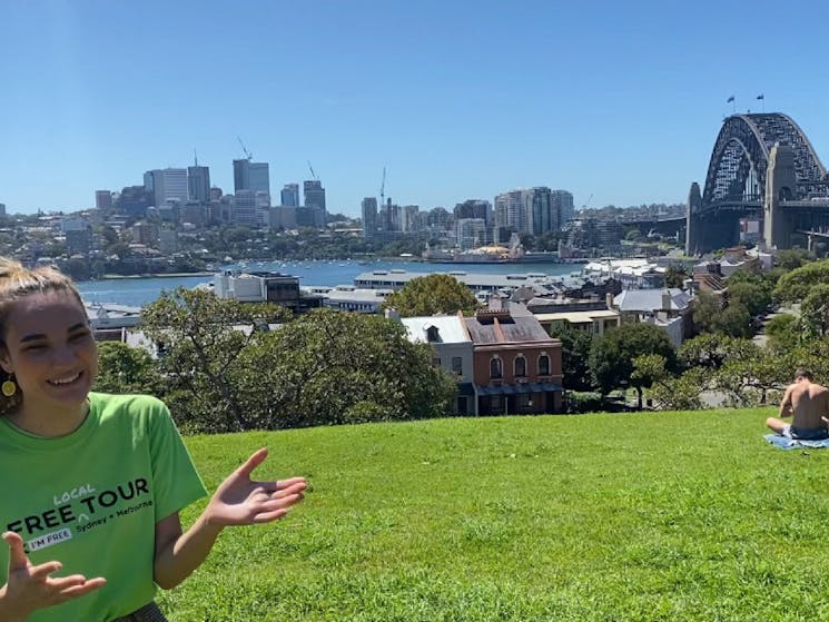 Sydney harbour on the Rocks Free Walking Tour