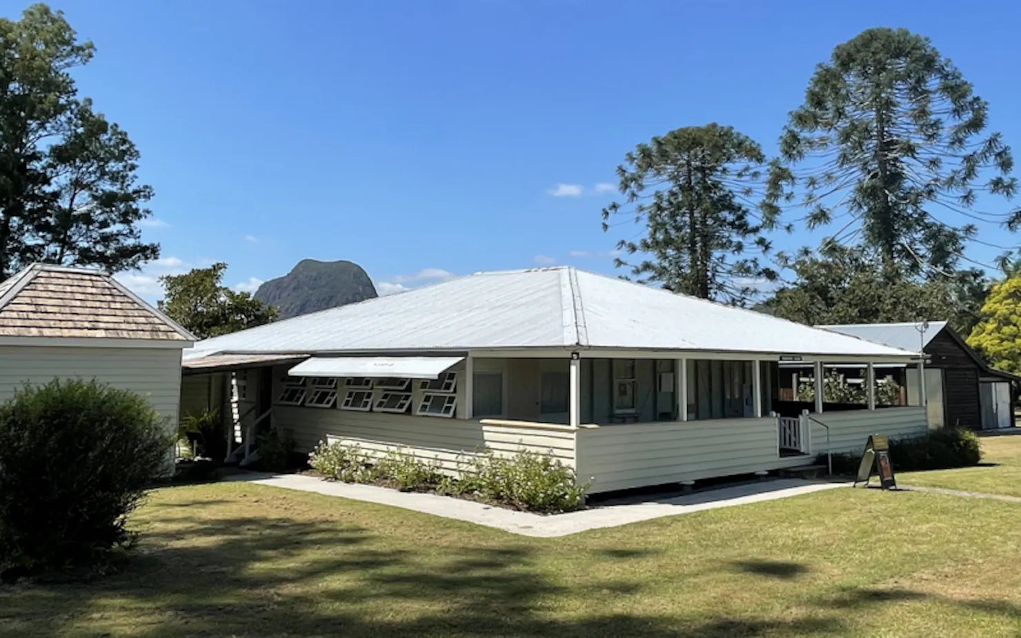 A house in the sunshine