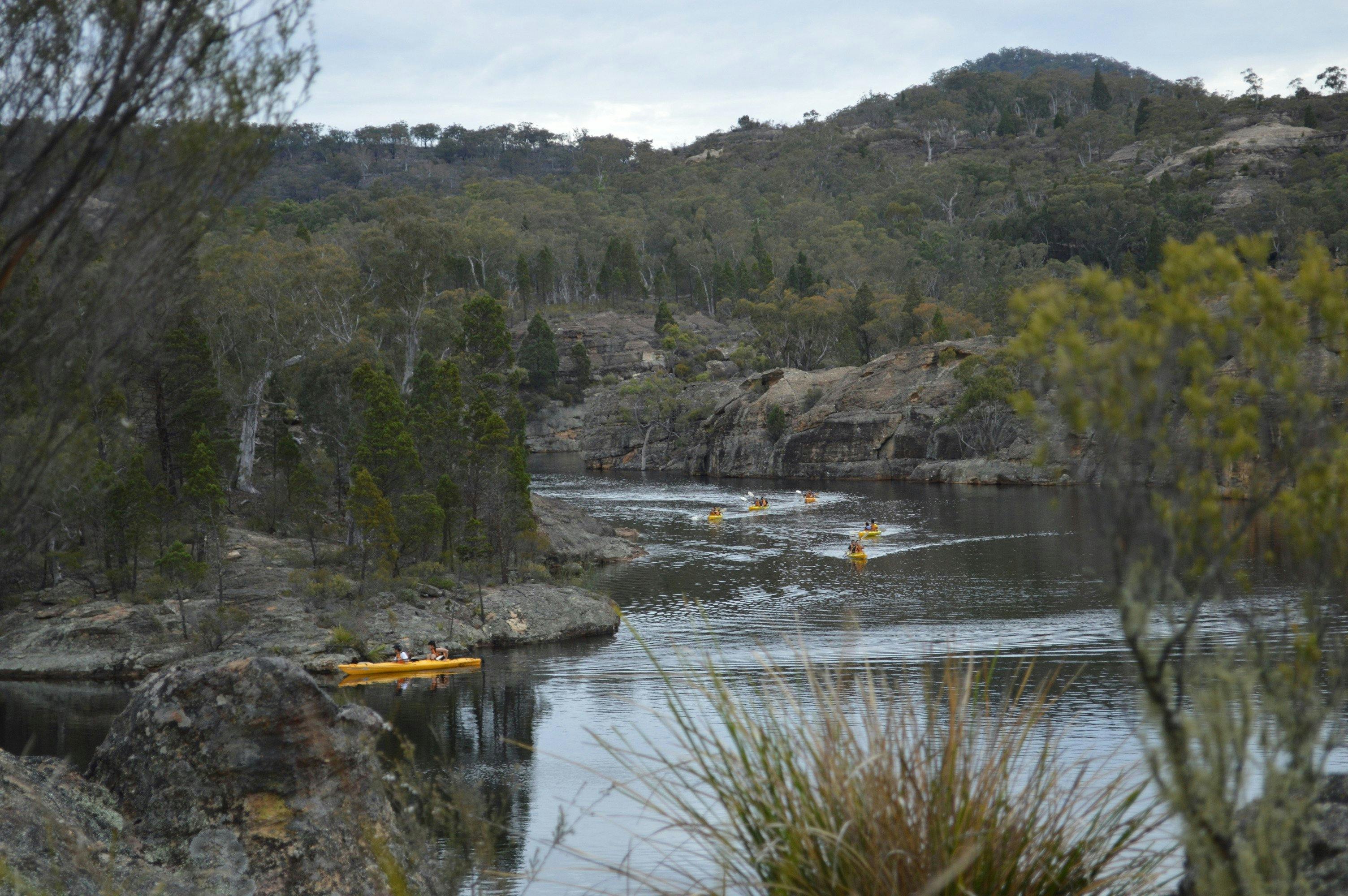 Southern Cross Kayaking - Ganguddy paddle - Wollemi National Park