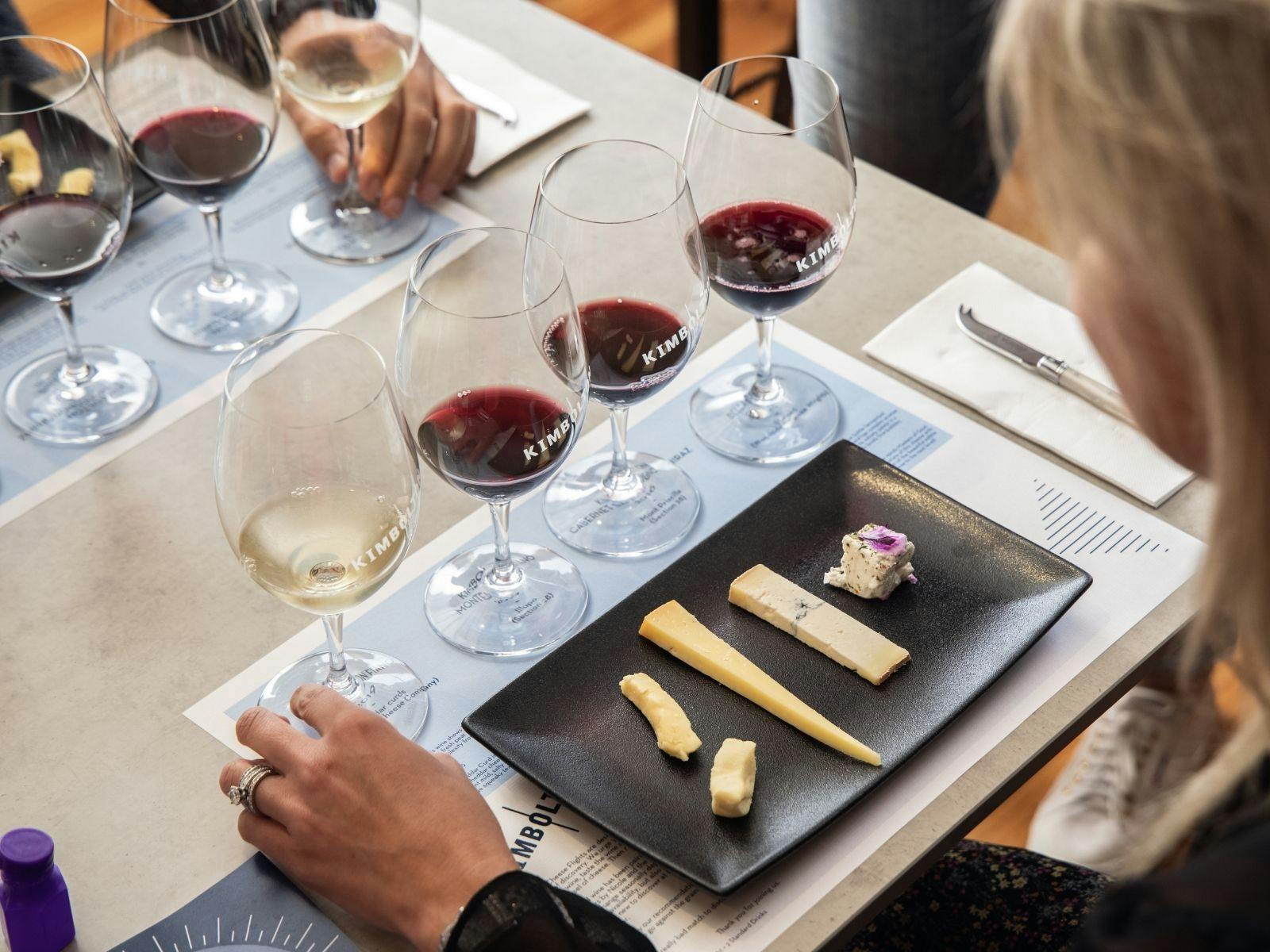 Signature Wine & Cheese Flight