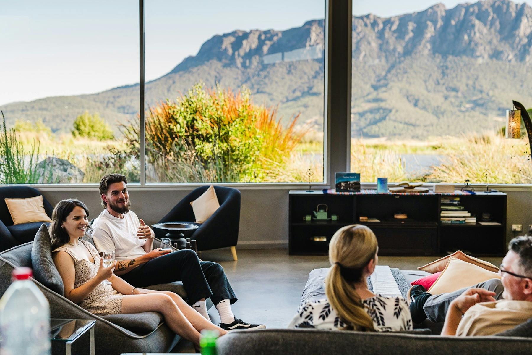 Mount Roland from Eagles Nest Retreat Sheffield