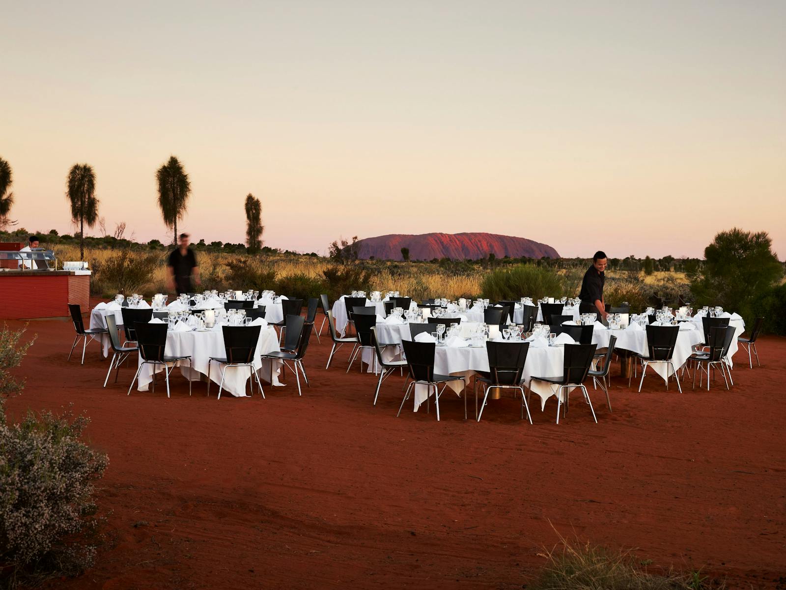 Uluru Sounds of Silence open air dining