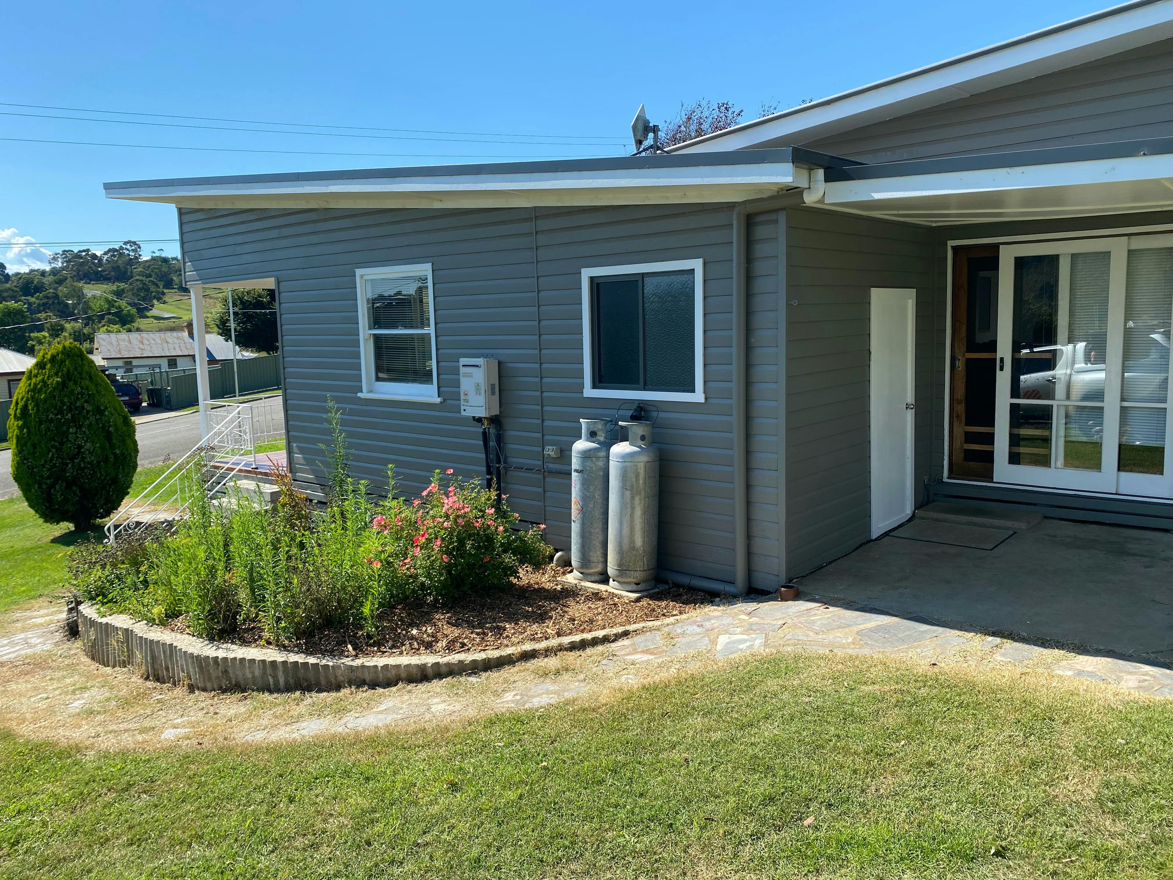 Outside view of the house