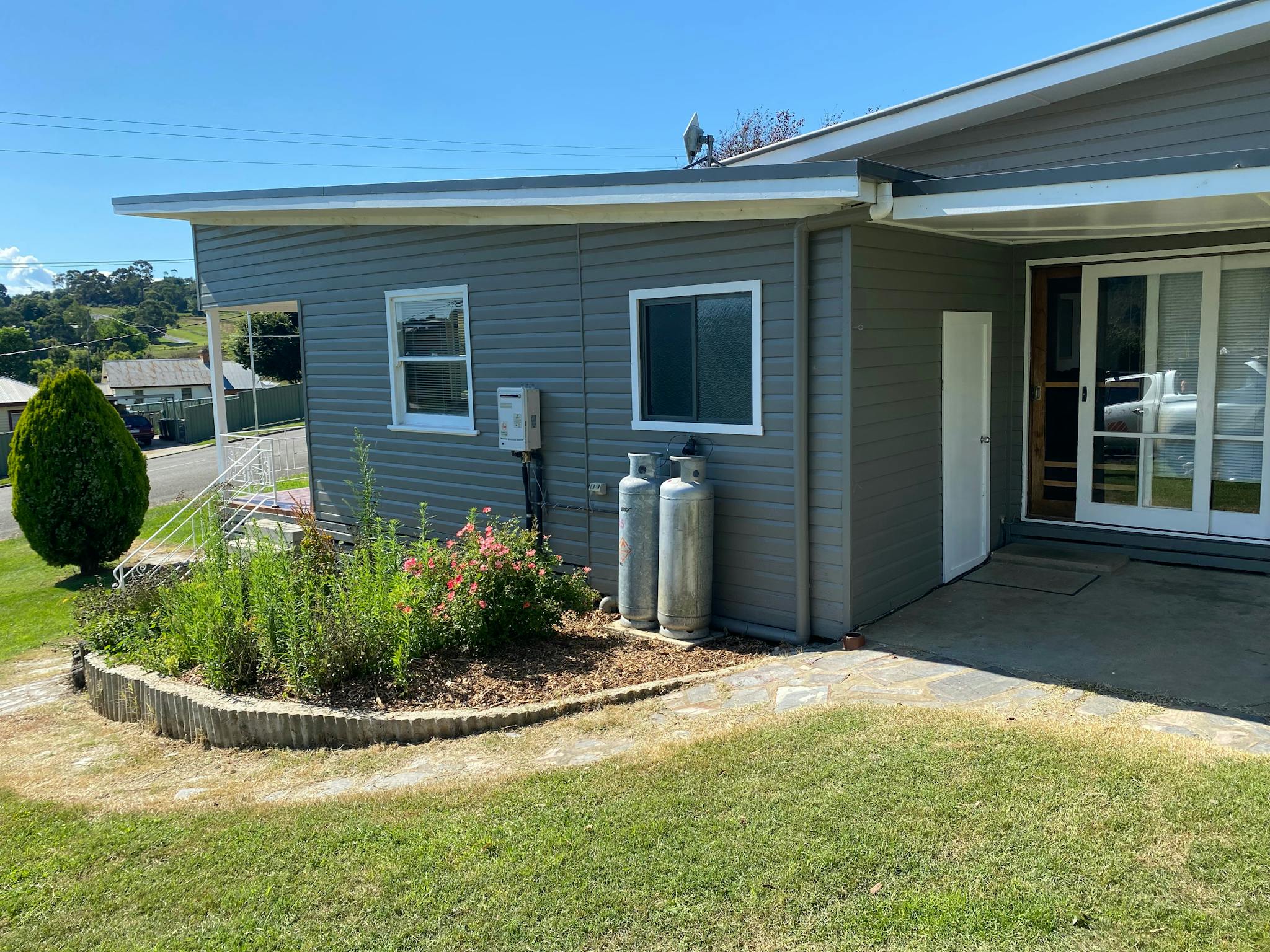 Outside view of the house