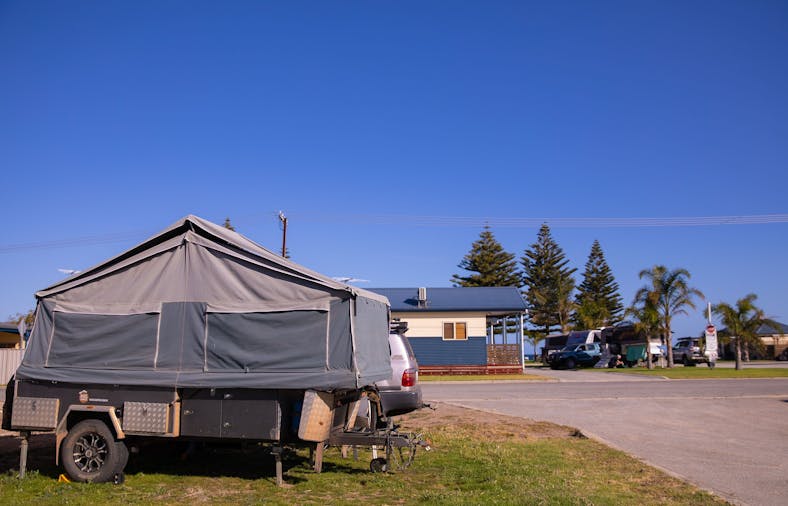 Port Vincent Caravan Park and Seaside Cabins, Unpowered Camping S...