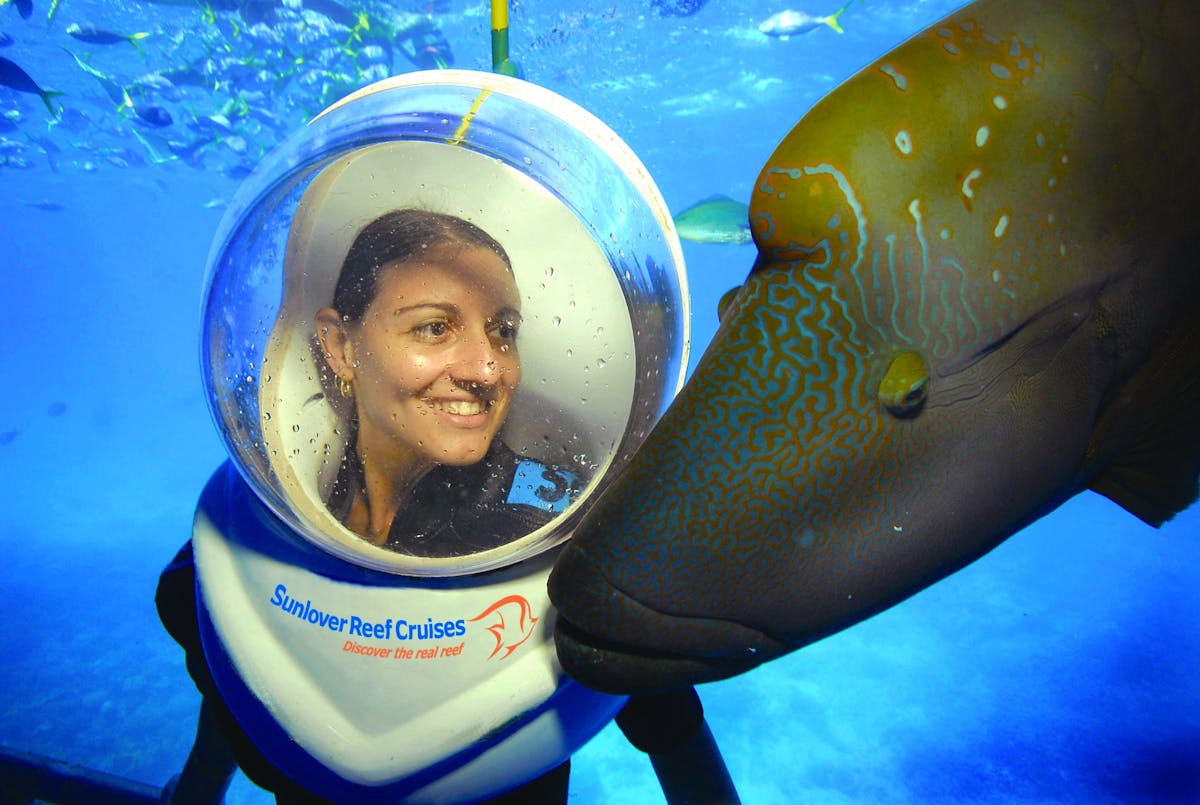 Sunlover Reef Cruises Seawalker Helmet Dive