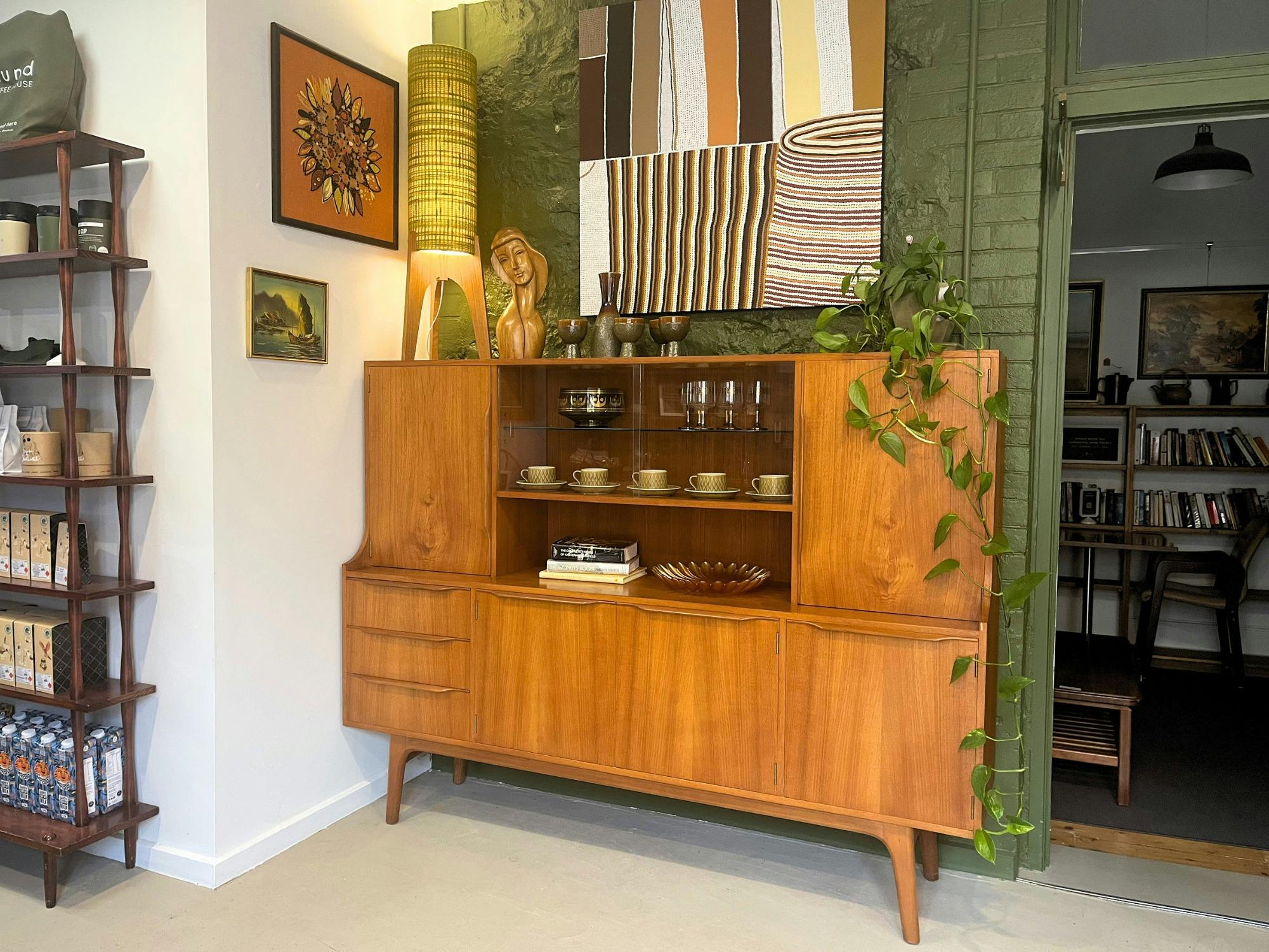 Curated vintage furniture, artwork, and homewares at Found in Victor Harbor.