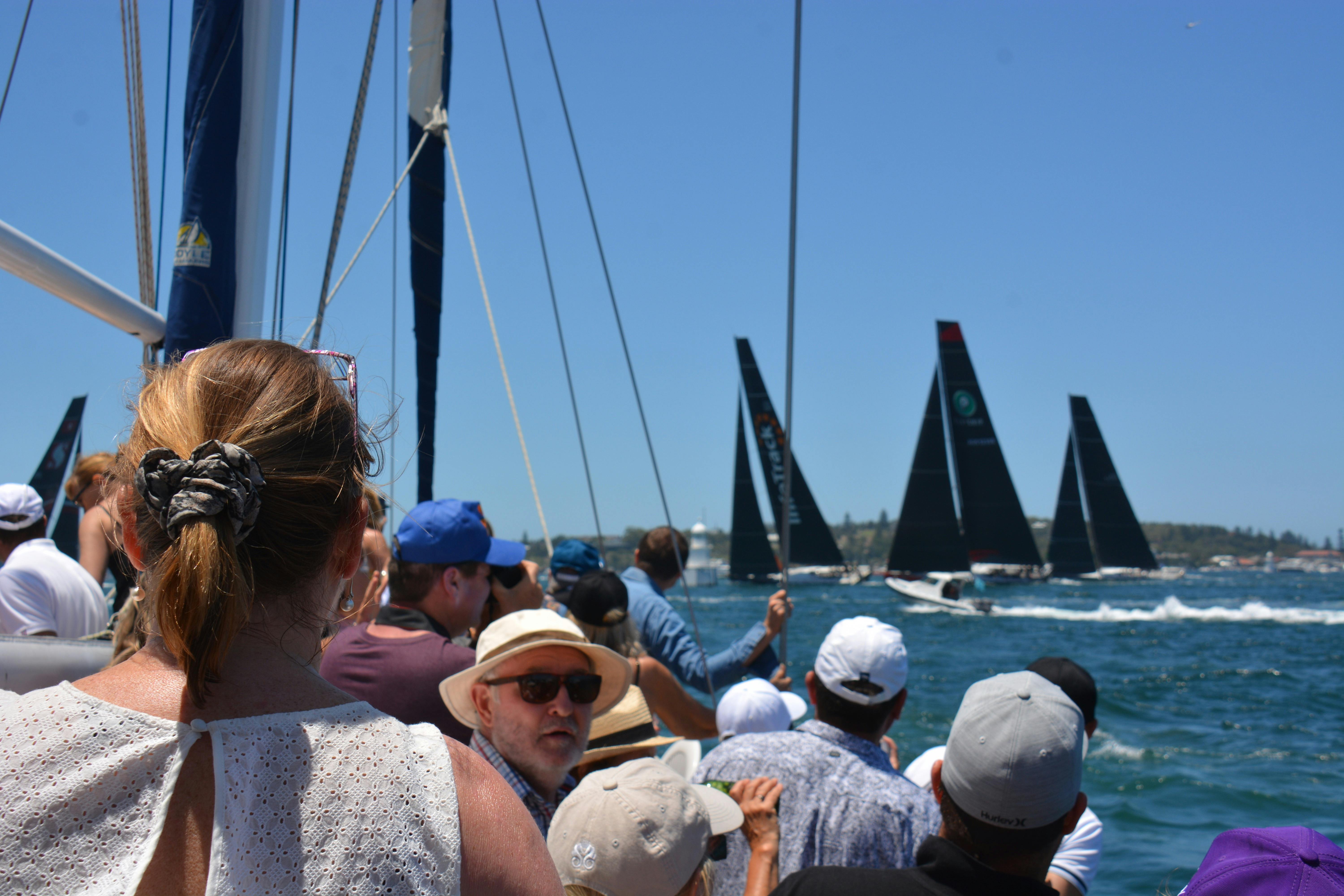 Sydney Sundancer is an ideal and stable platform to watch the start of the race