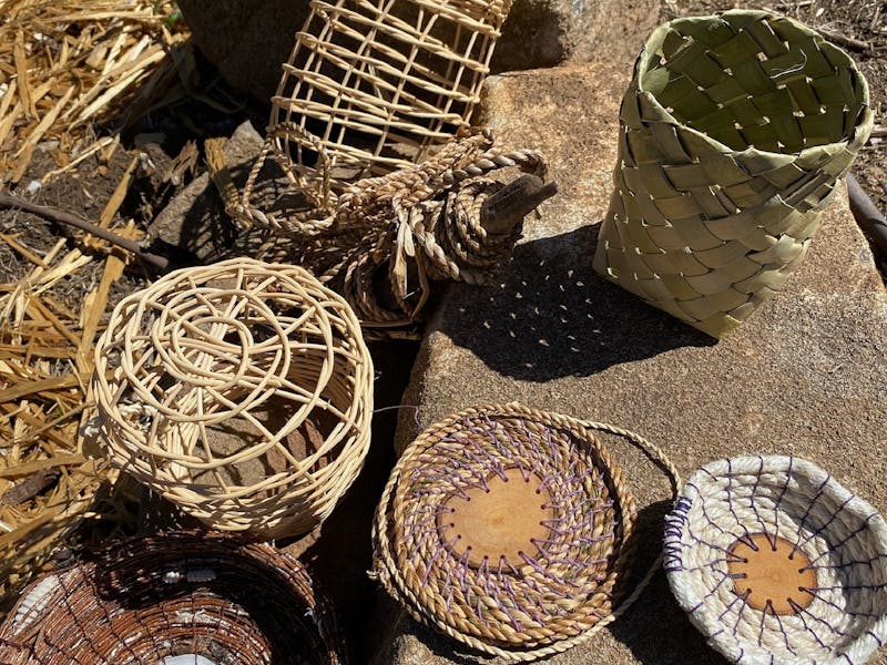 Stay and create - the ancient art of basket weaving image