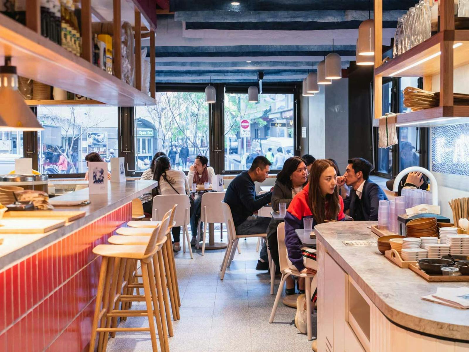 Dopa Darling Square interior and seating area