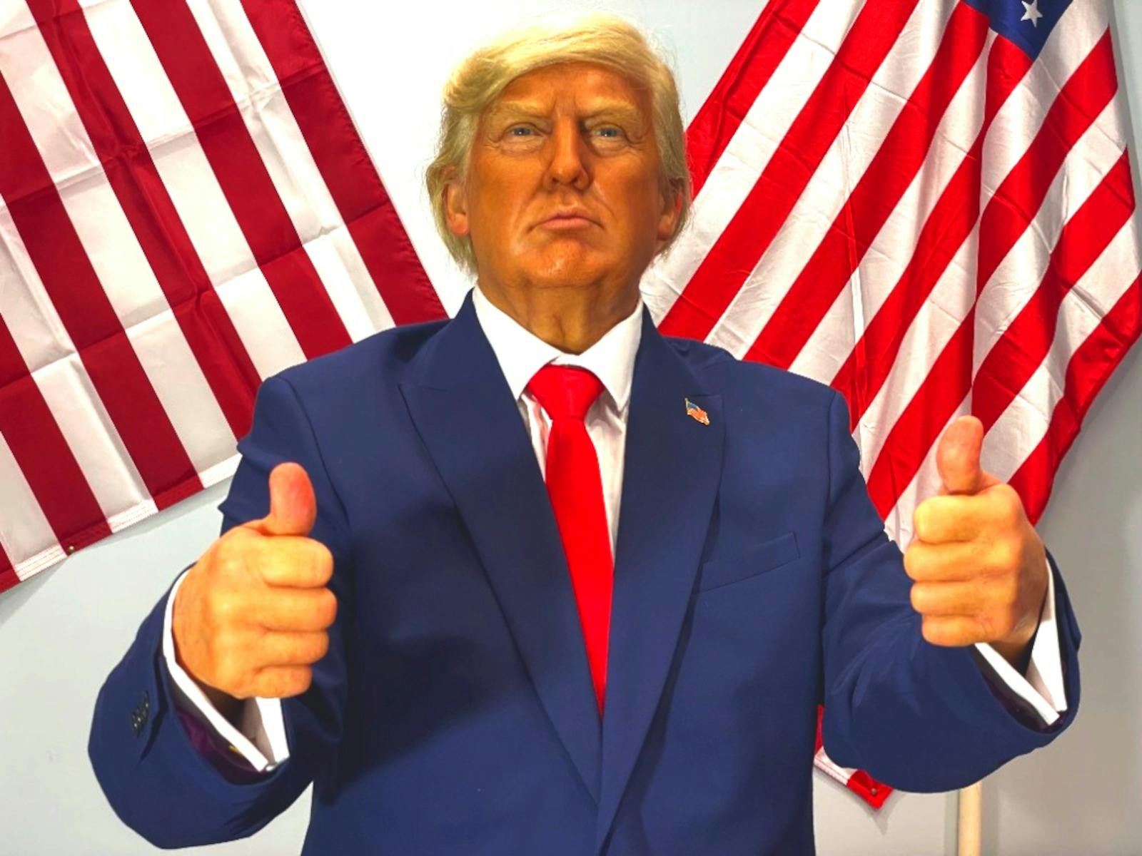 Donald Trump at the Gold Coast Wax Museum