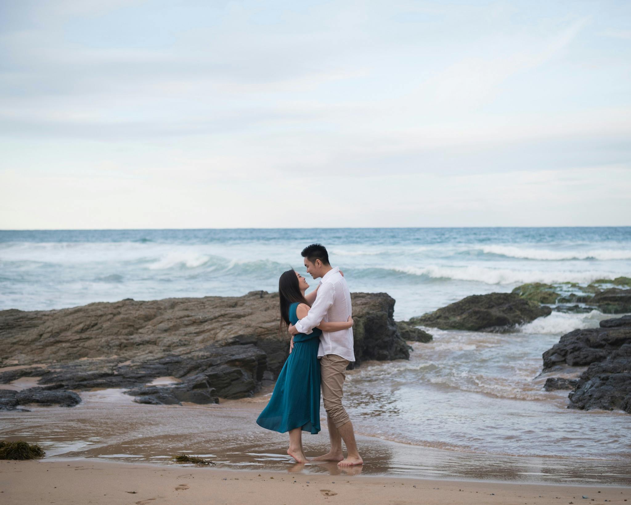 Couple at the beach