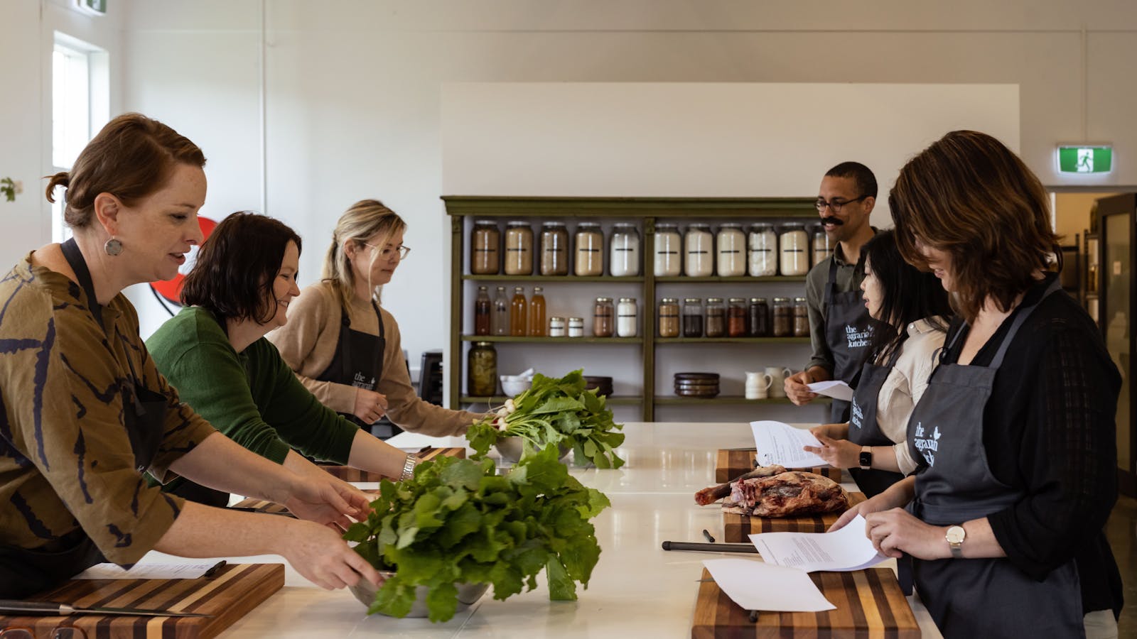The Agrarian Experience class in action with Rodney Dunn