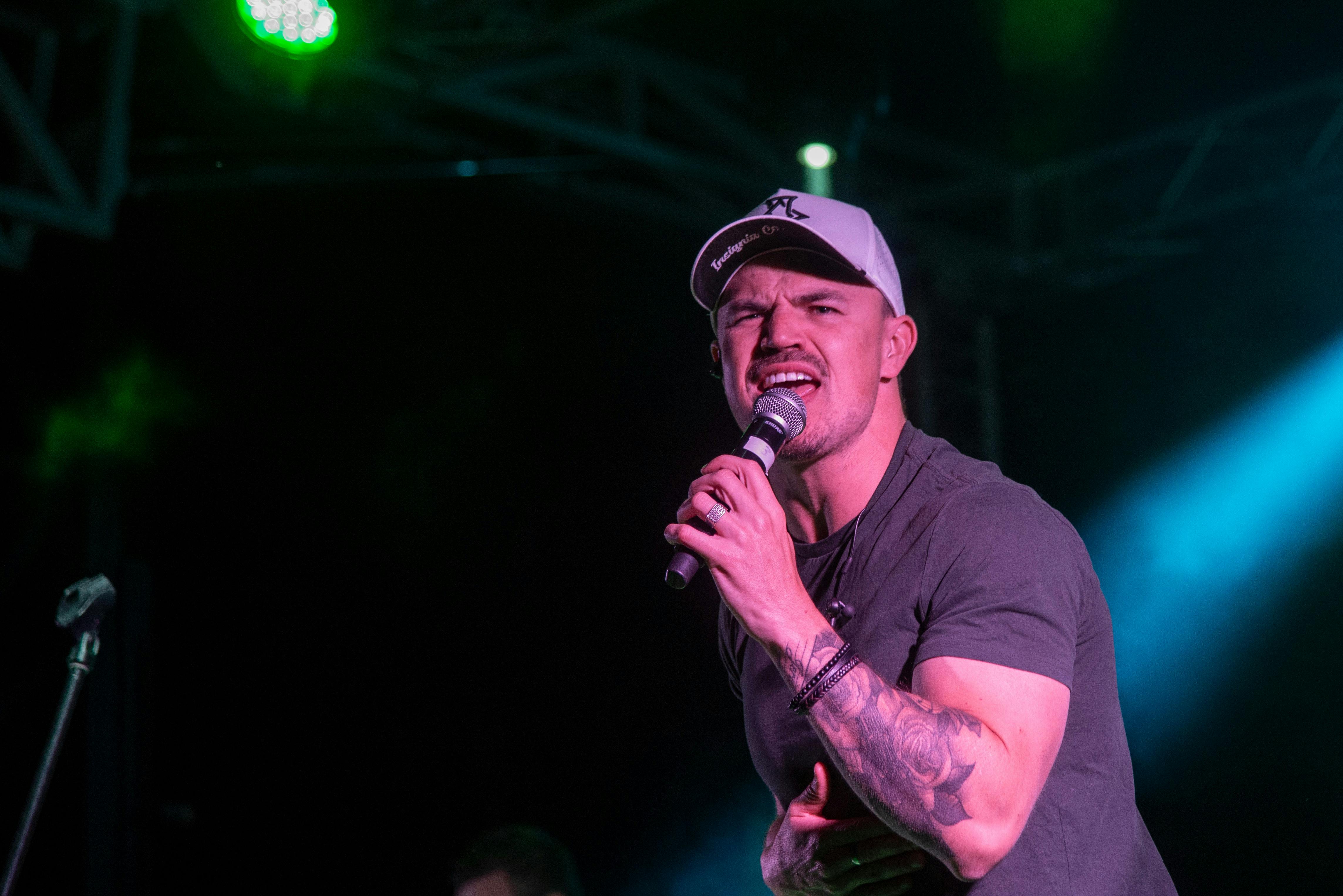 Nathan Lamont performing at Home Ground Sounds Canowindra