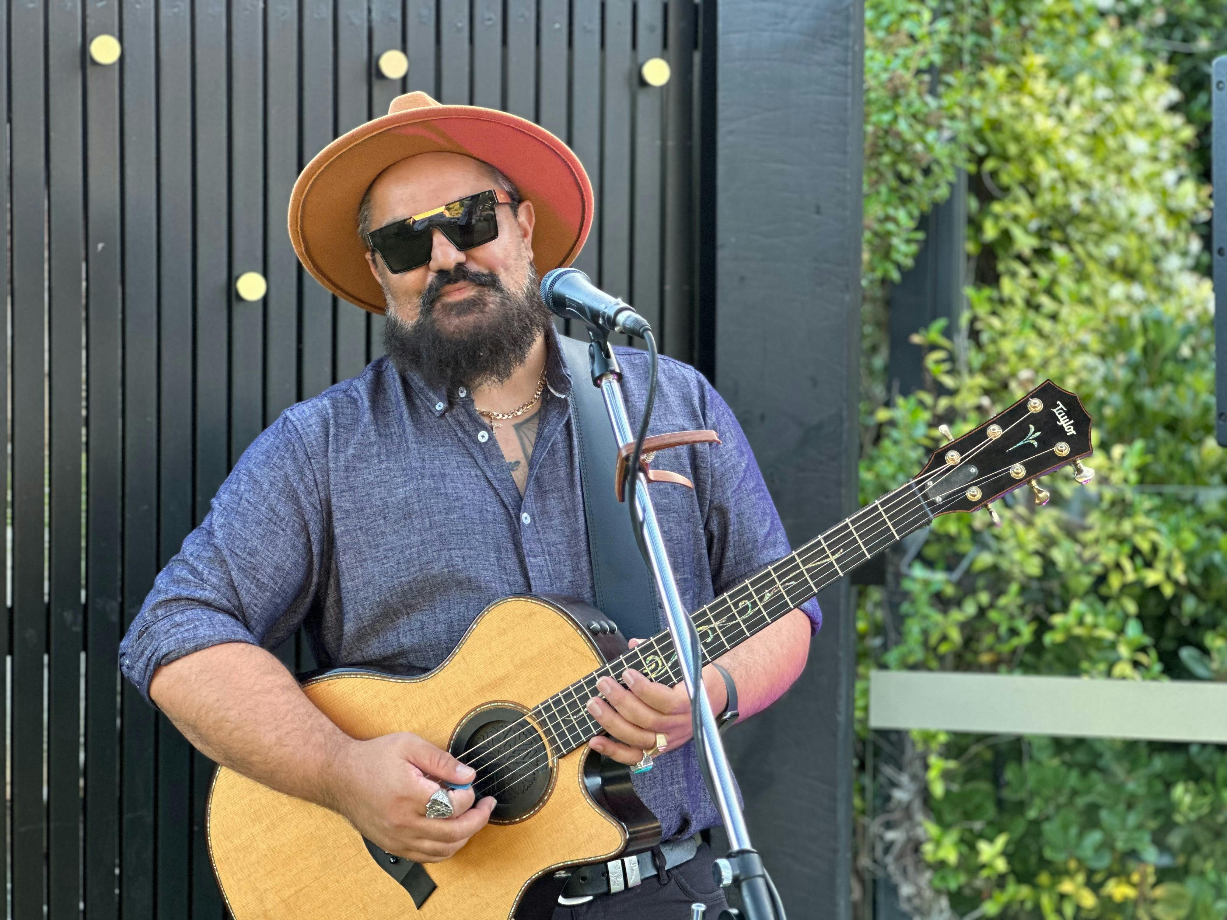 Michael Ferguson at Deep Blue Hot Springs