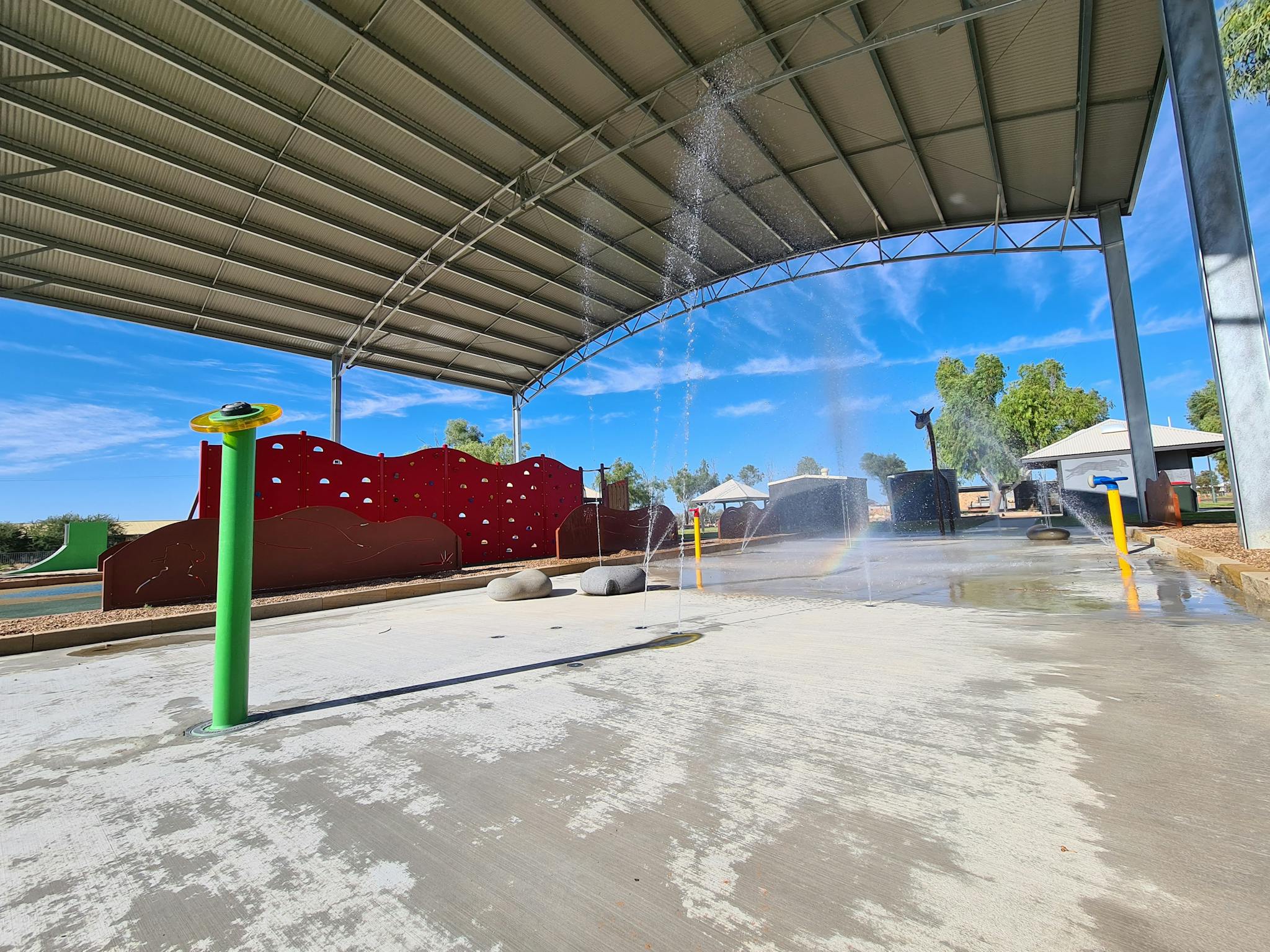 Birdsville zero depth waterpark Birdsville zero depth waterpark