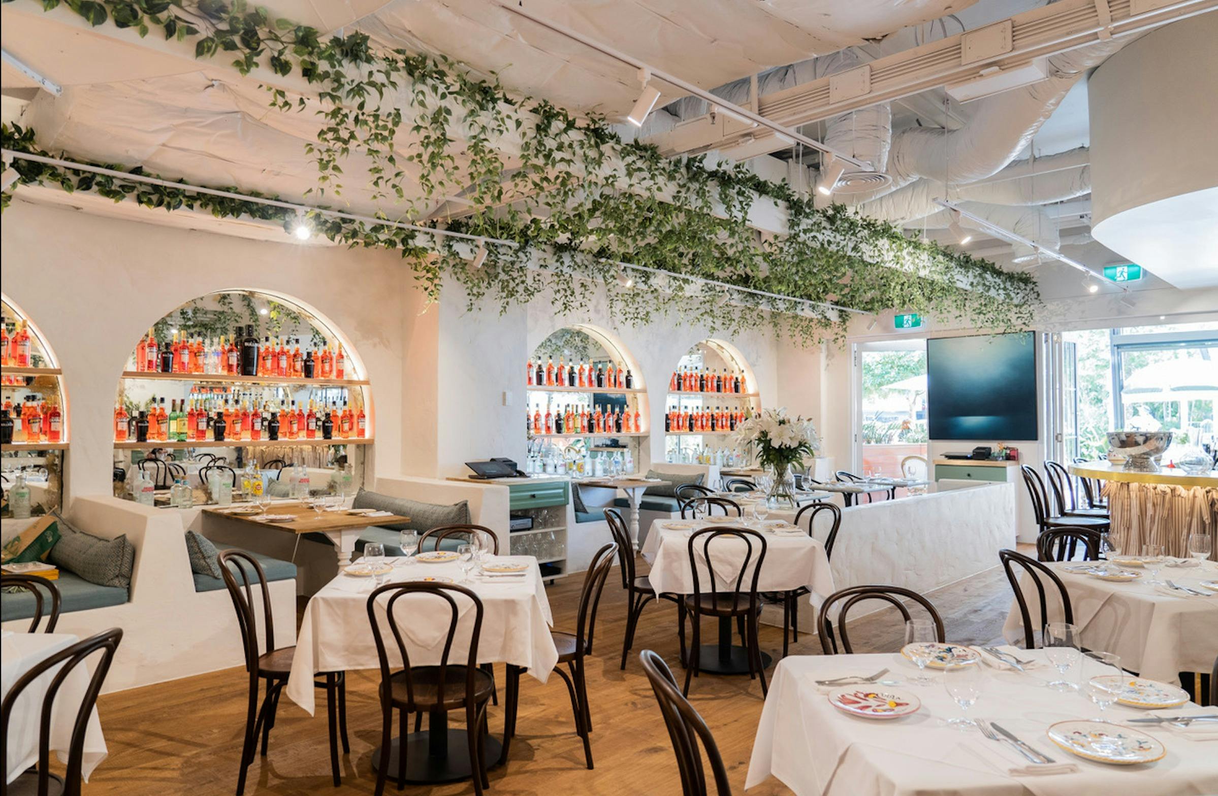 Inside view of the Restaurant