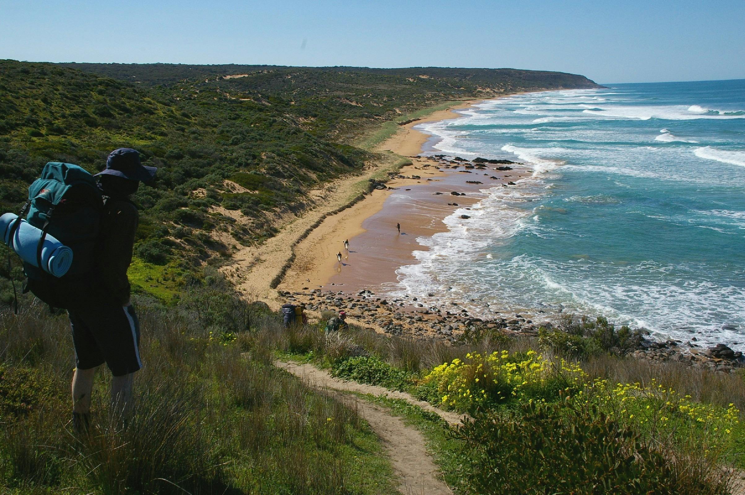 The coastline from the Heysen Trail