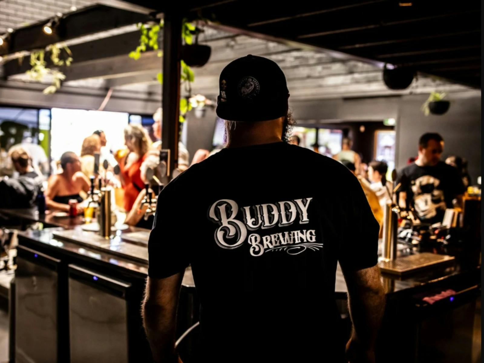 Photo of our head brewer pouring Australia's best craft beer. Photo of our head brewer pouring Australia's best craft beer.