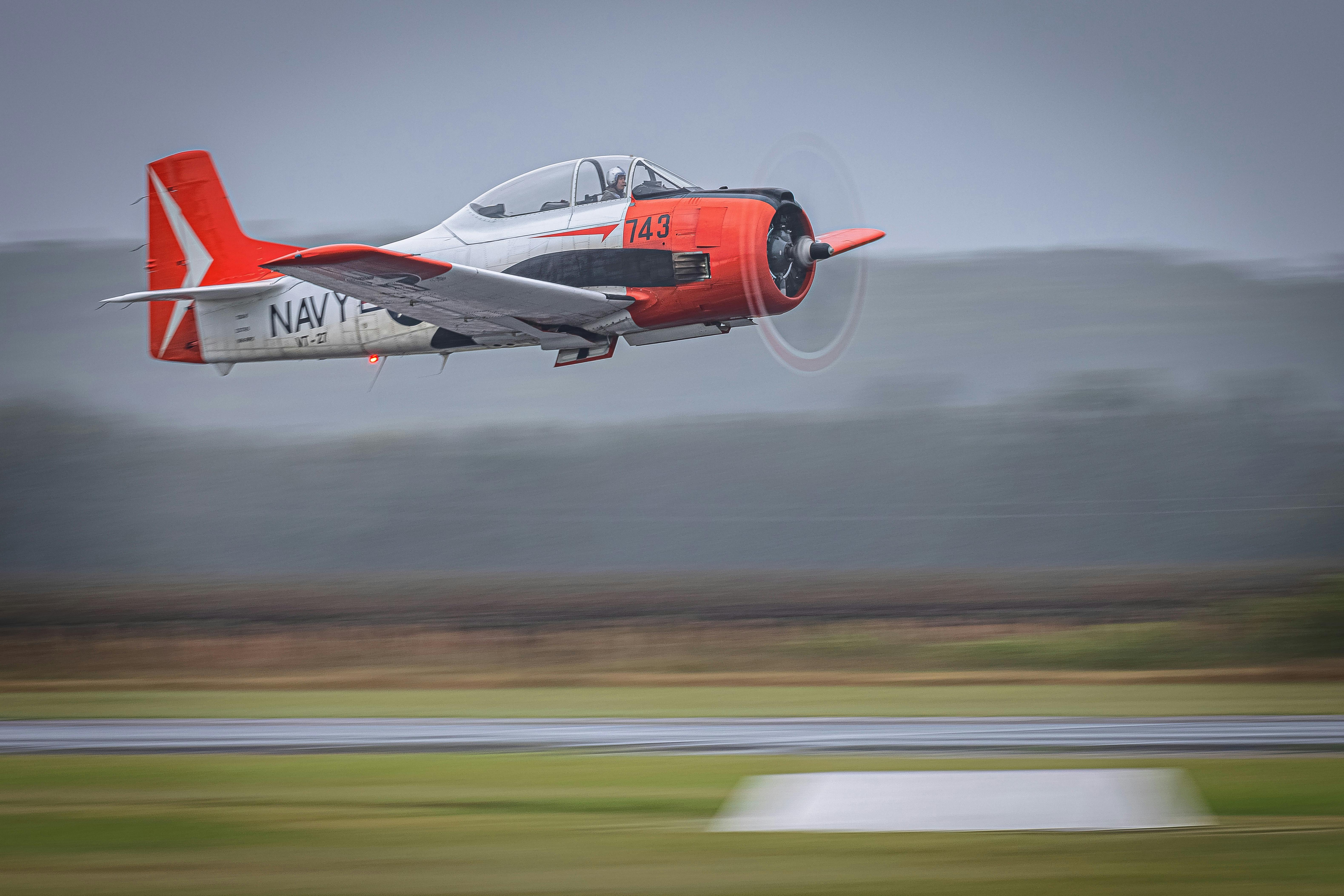 Lifting off for another flight