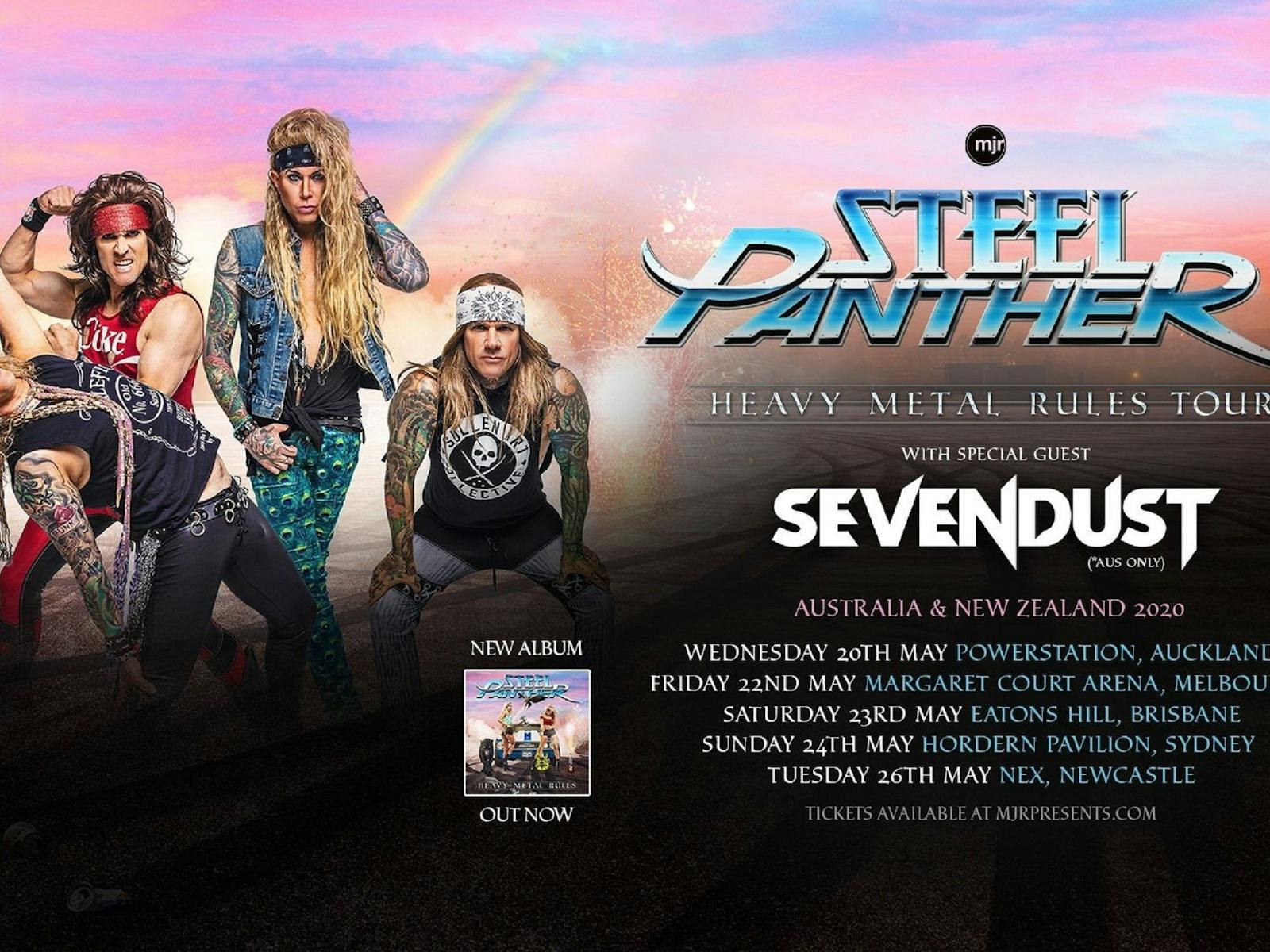 Image for Steel Panther – Heavy Metal Rules Tour