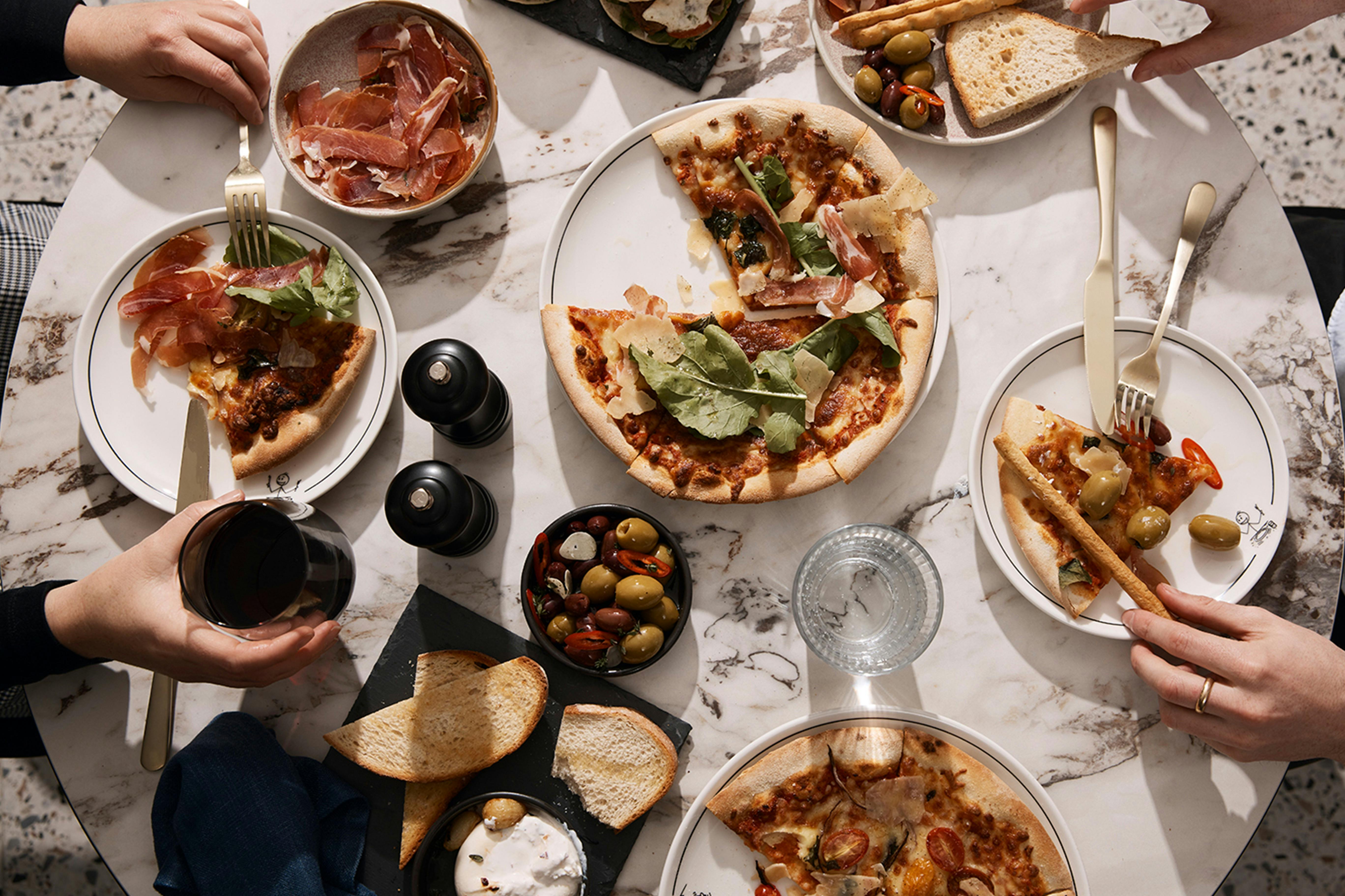 Lounge menu at the hotel