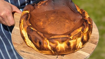 basque cheesecake available to order