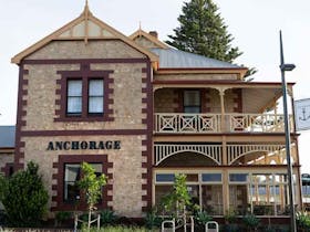Exterior of the Anchorage Hotel