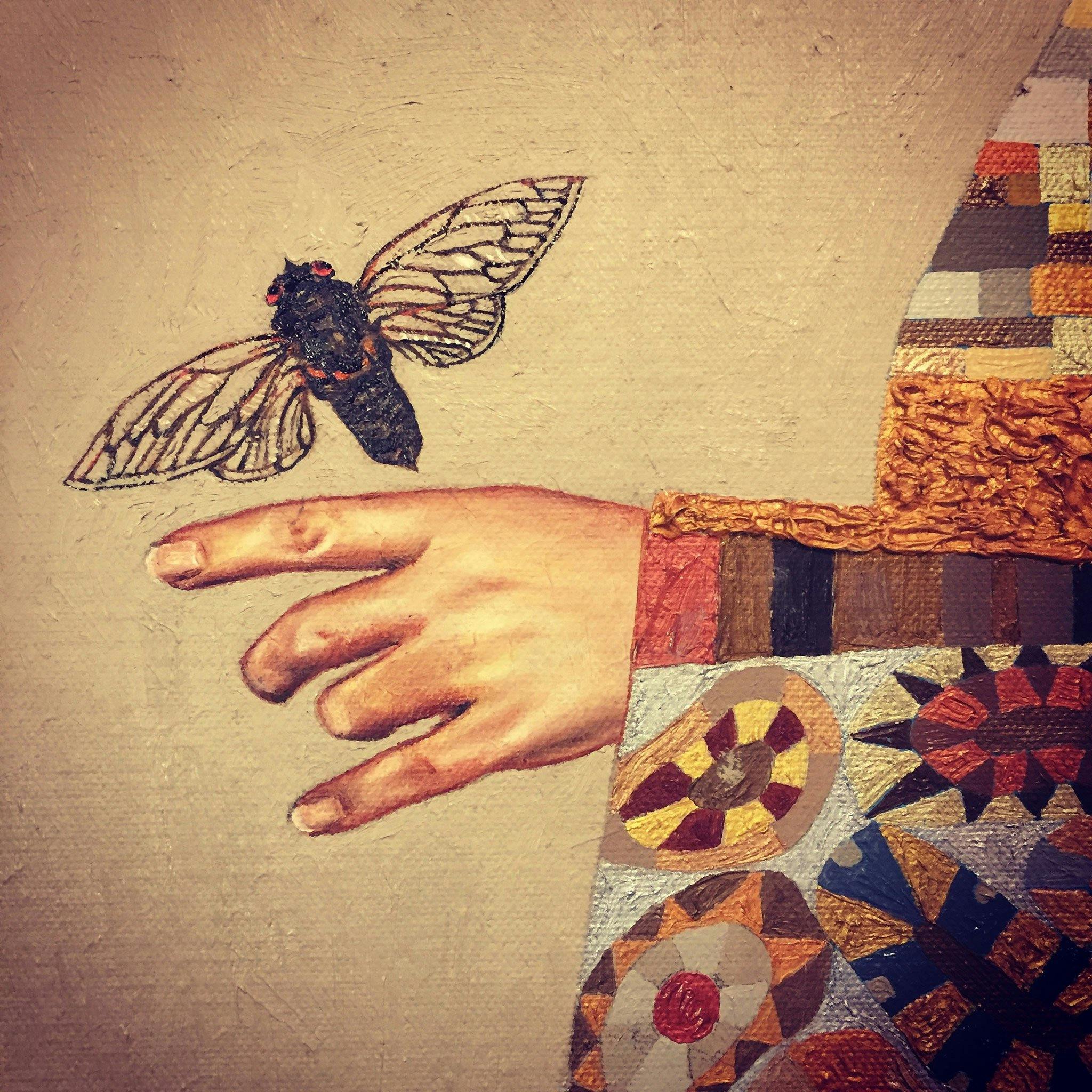 梅麗莎·巴伯的《蟬與梅》的細節