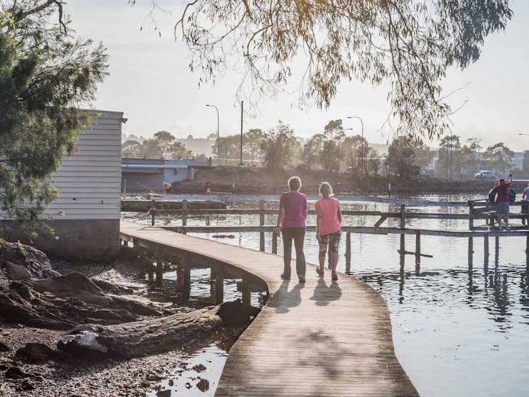 Merimbula, Boardwalk, walks, Sapphire Coast