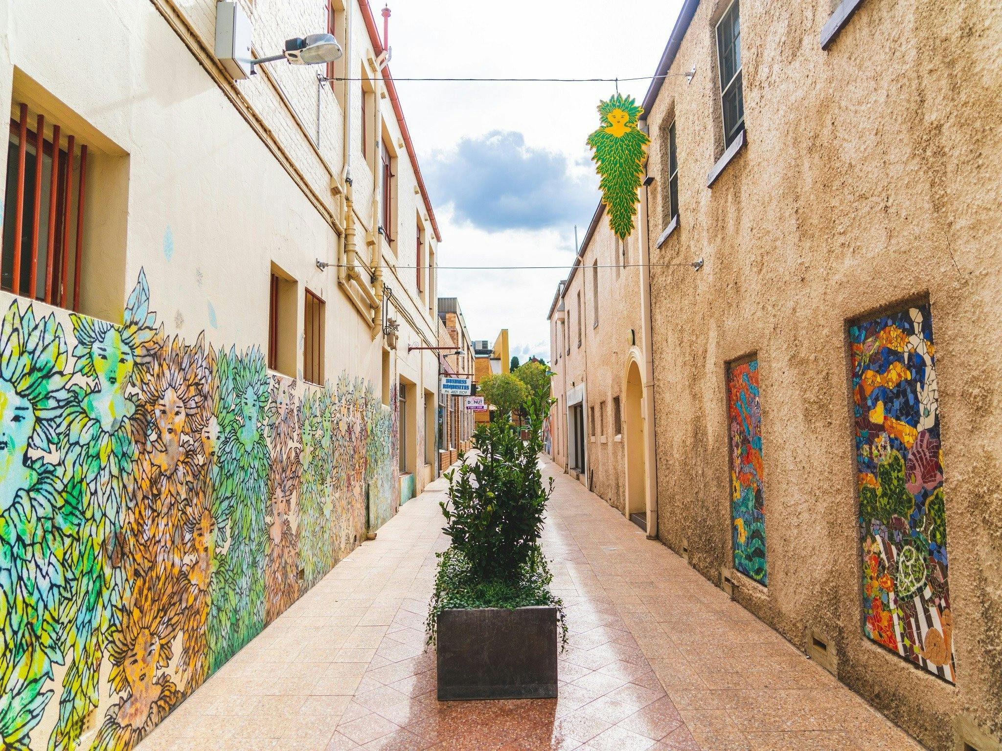 Public Art in Russell Lane Goulburn