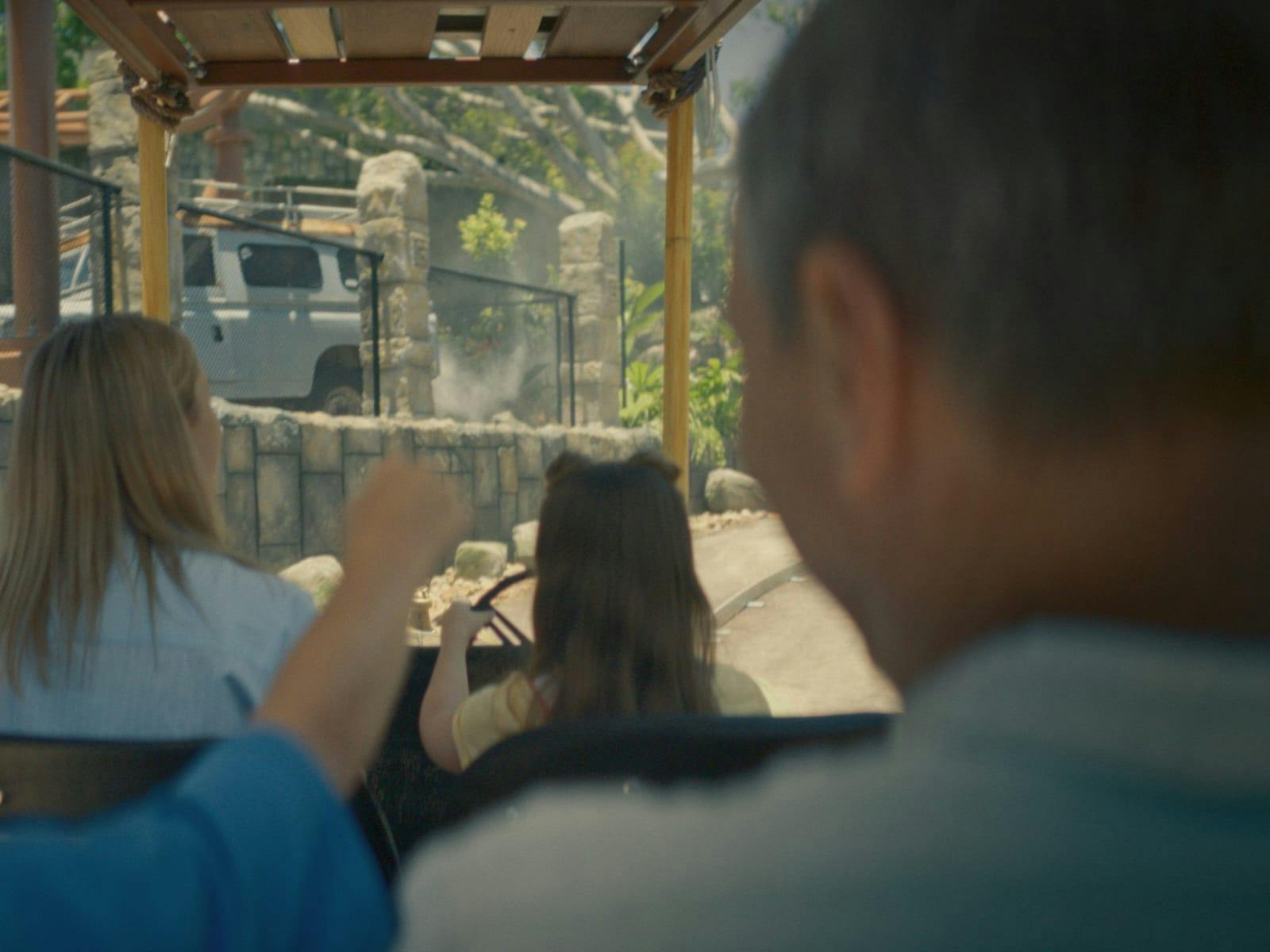 Family enjoys rides at Rivertown