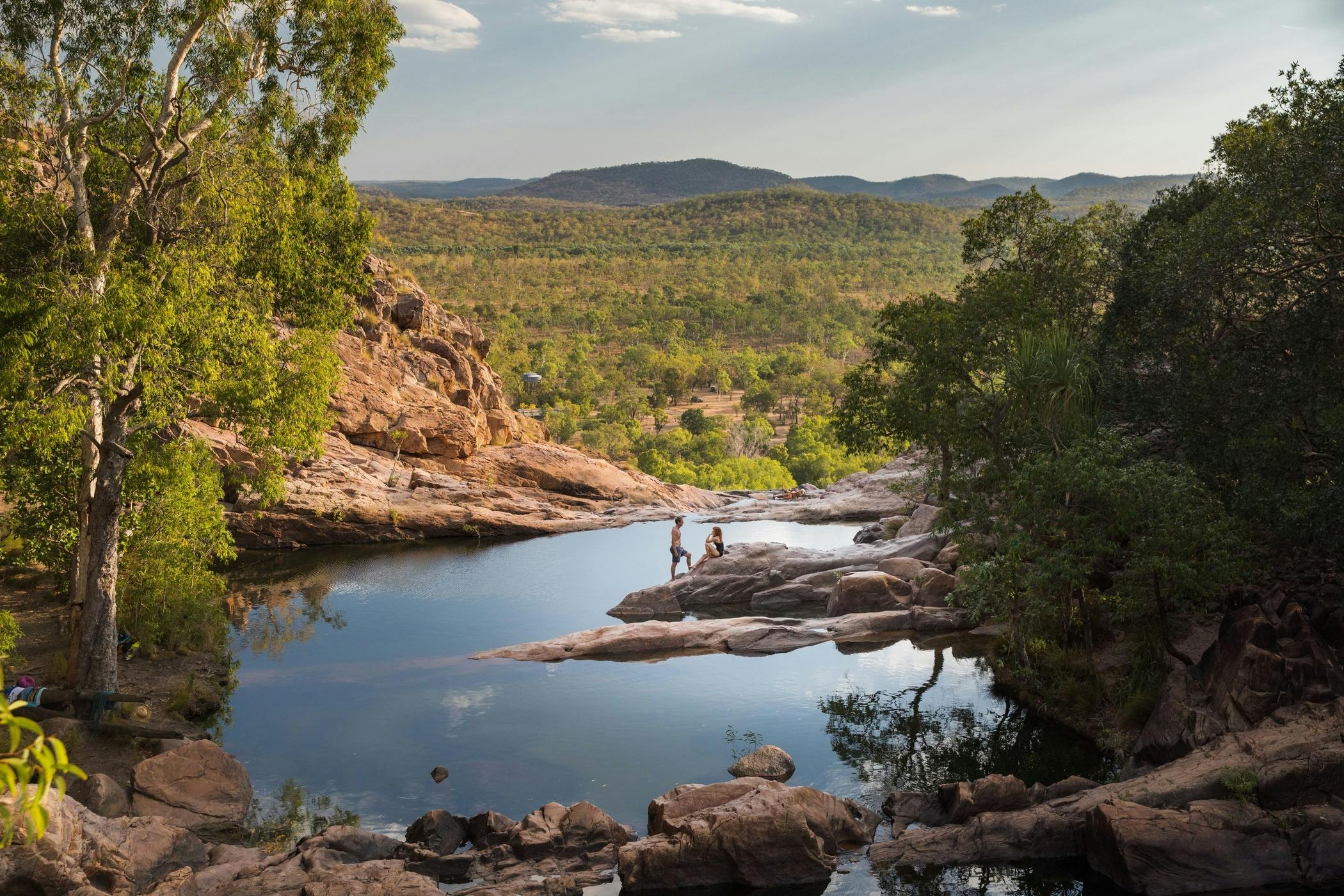 Kakadu Gunlom Falls Getaway Tourism NT