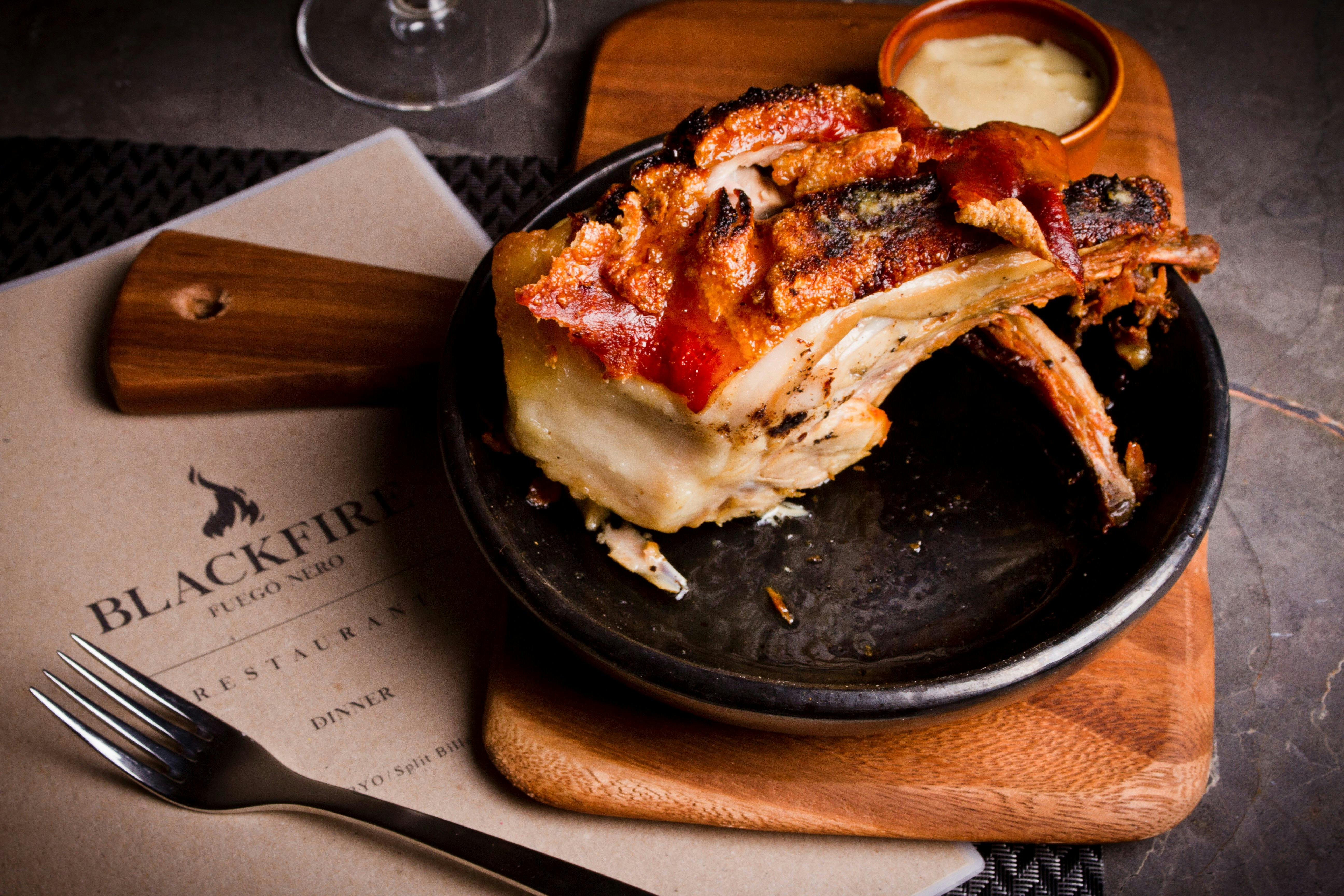 slow roasted pig