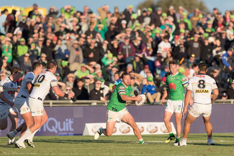 Image of the event 'NRL Canberra Raiders vs Newcastle Knights'