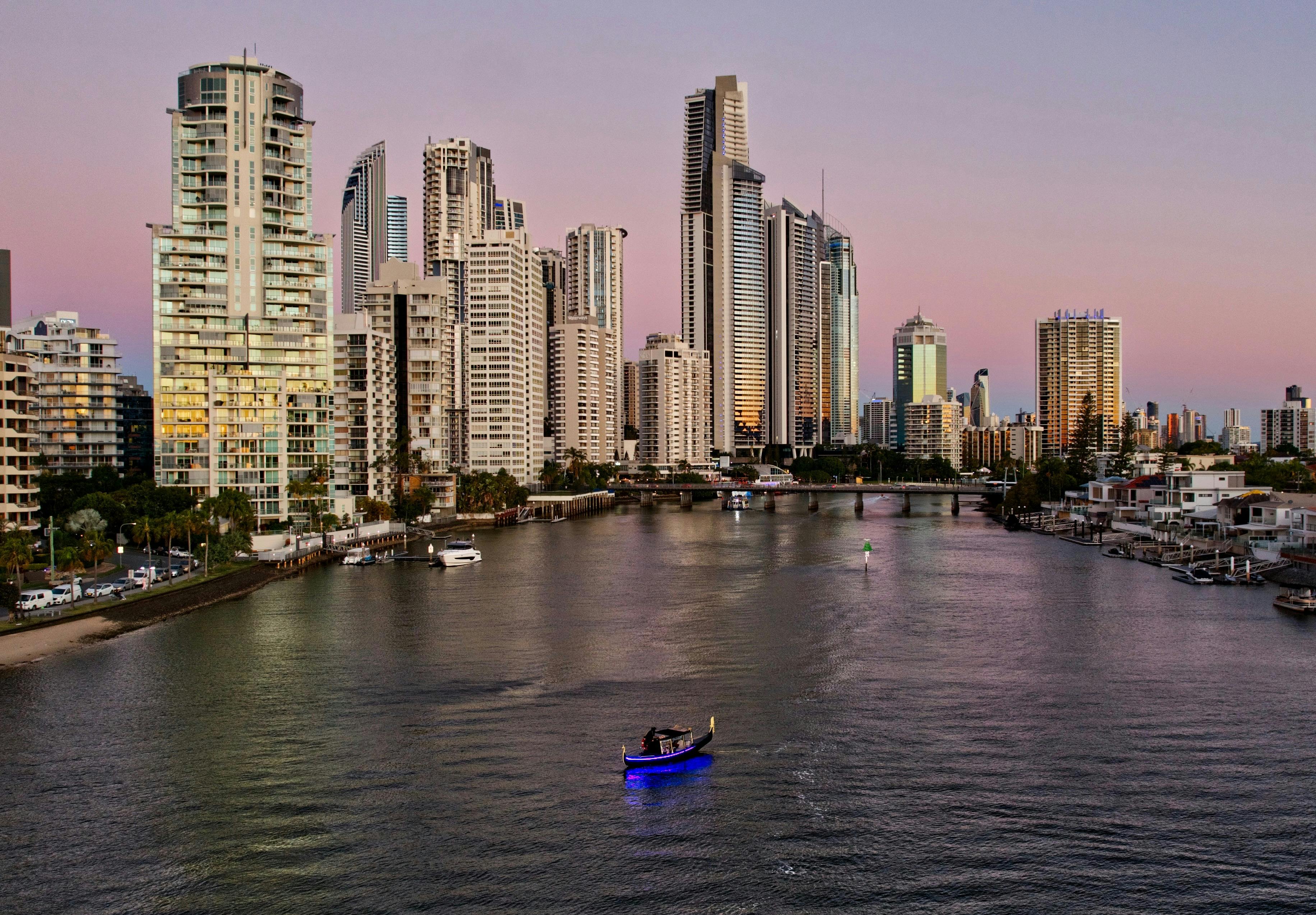 Take in breathtaking waterfront homes, sparkling skyline views, and the peaceful atmosphere