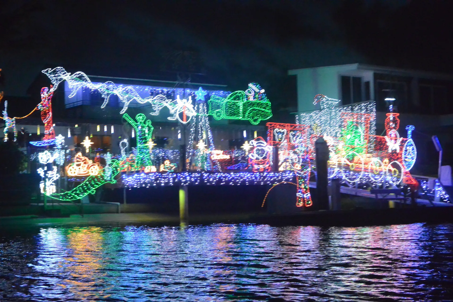 The absolute gem of the Mooloolaba Christmas Lights cruises.