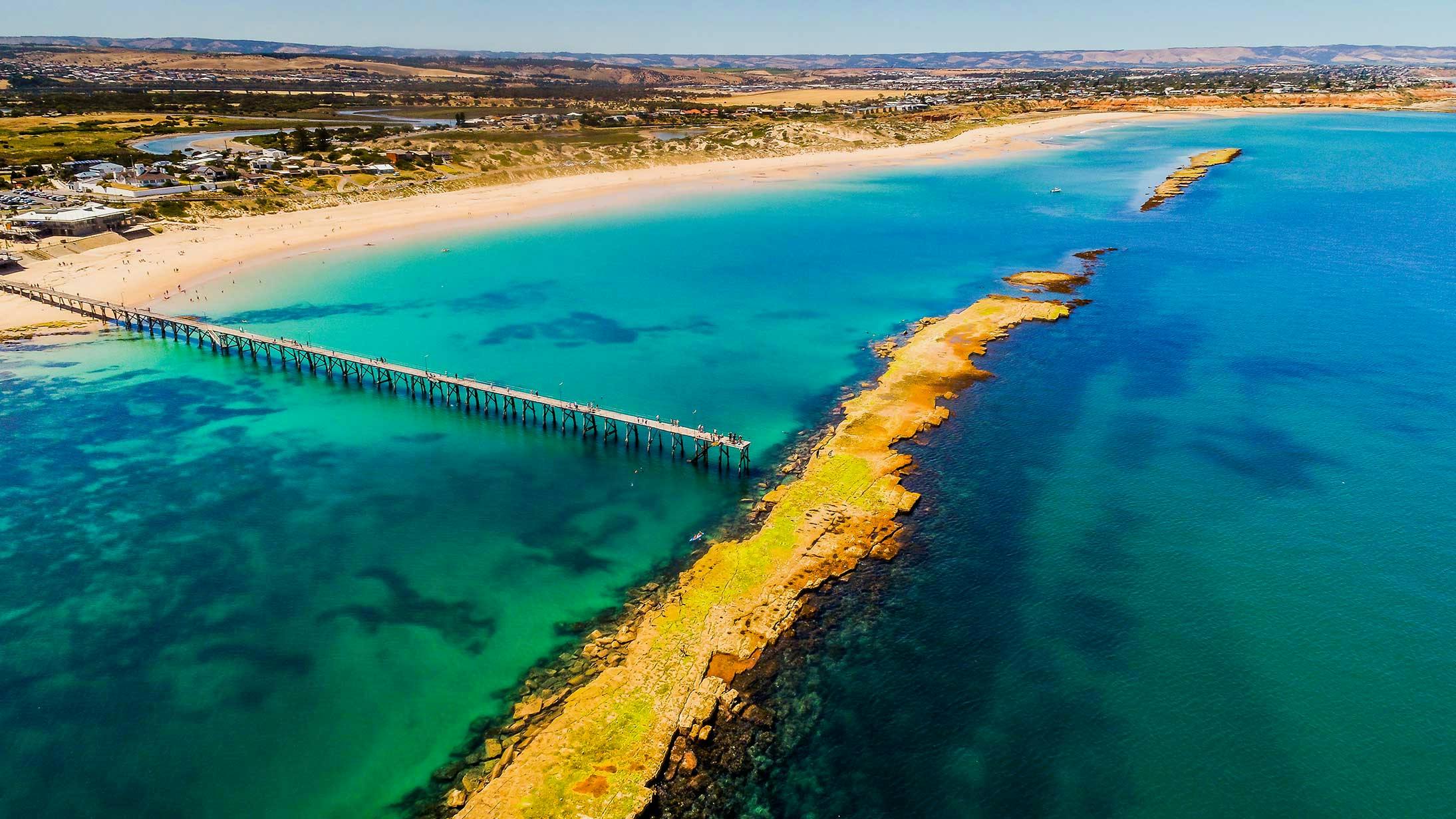 Port Noarlunga Beach Jetty