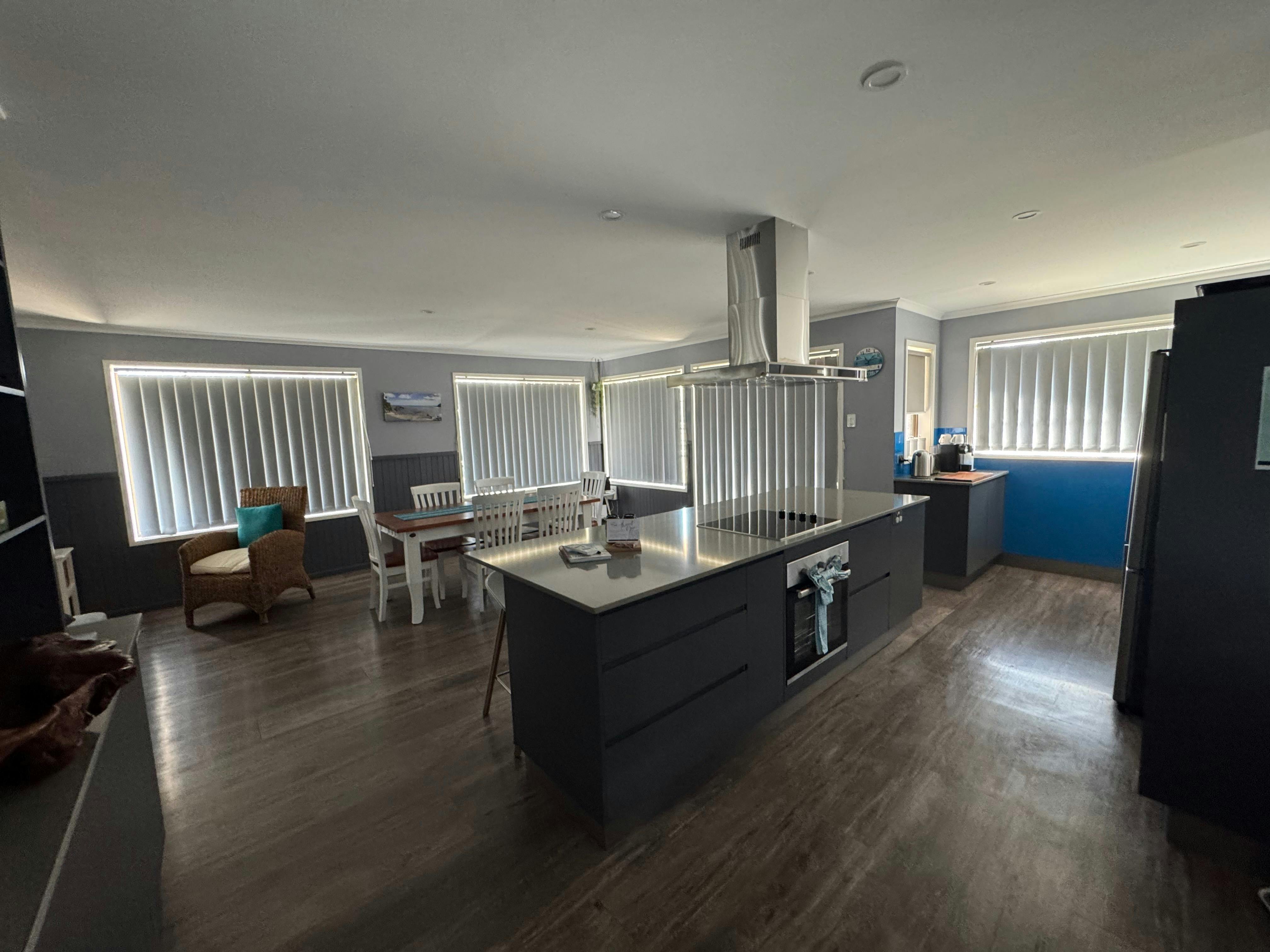 View from the top of the stairs