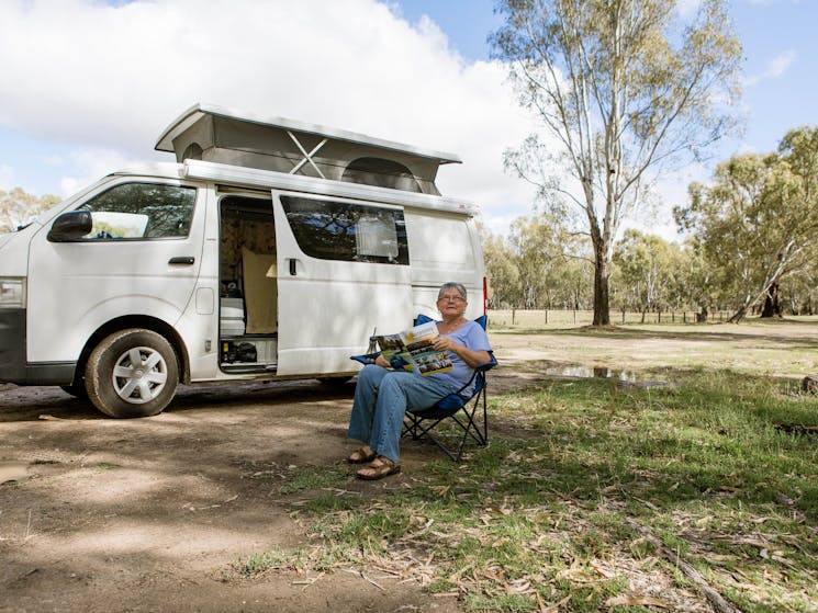 Camping at Brewery Flat