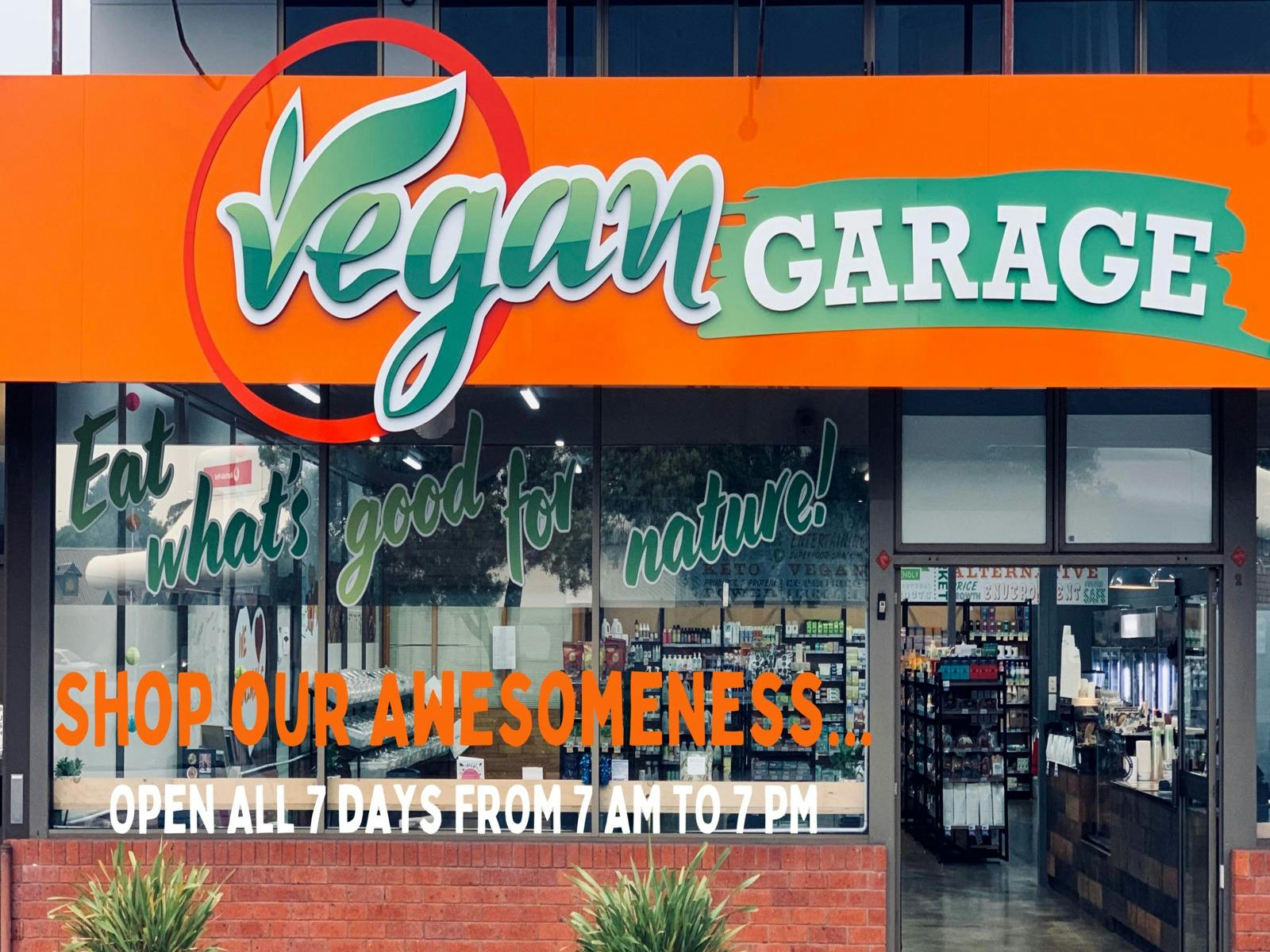Vegan Garage-One stop grocery shop and cafe for your daily needs of vegan and gluten free produce