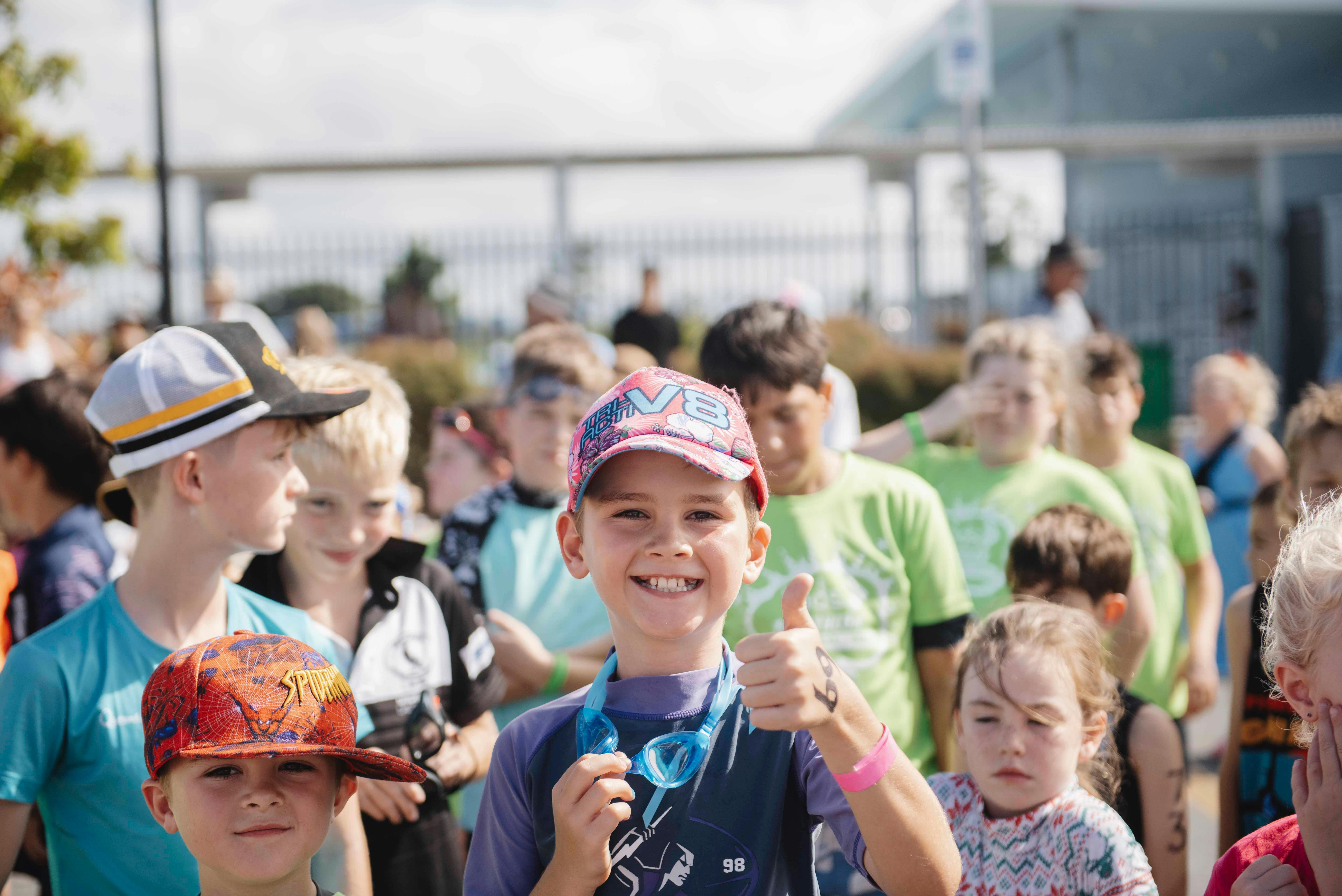 Happy tri kids