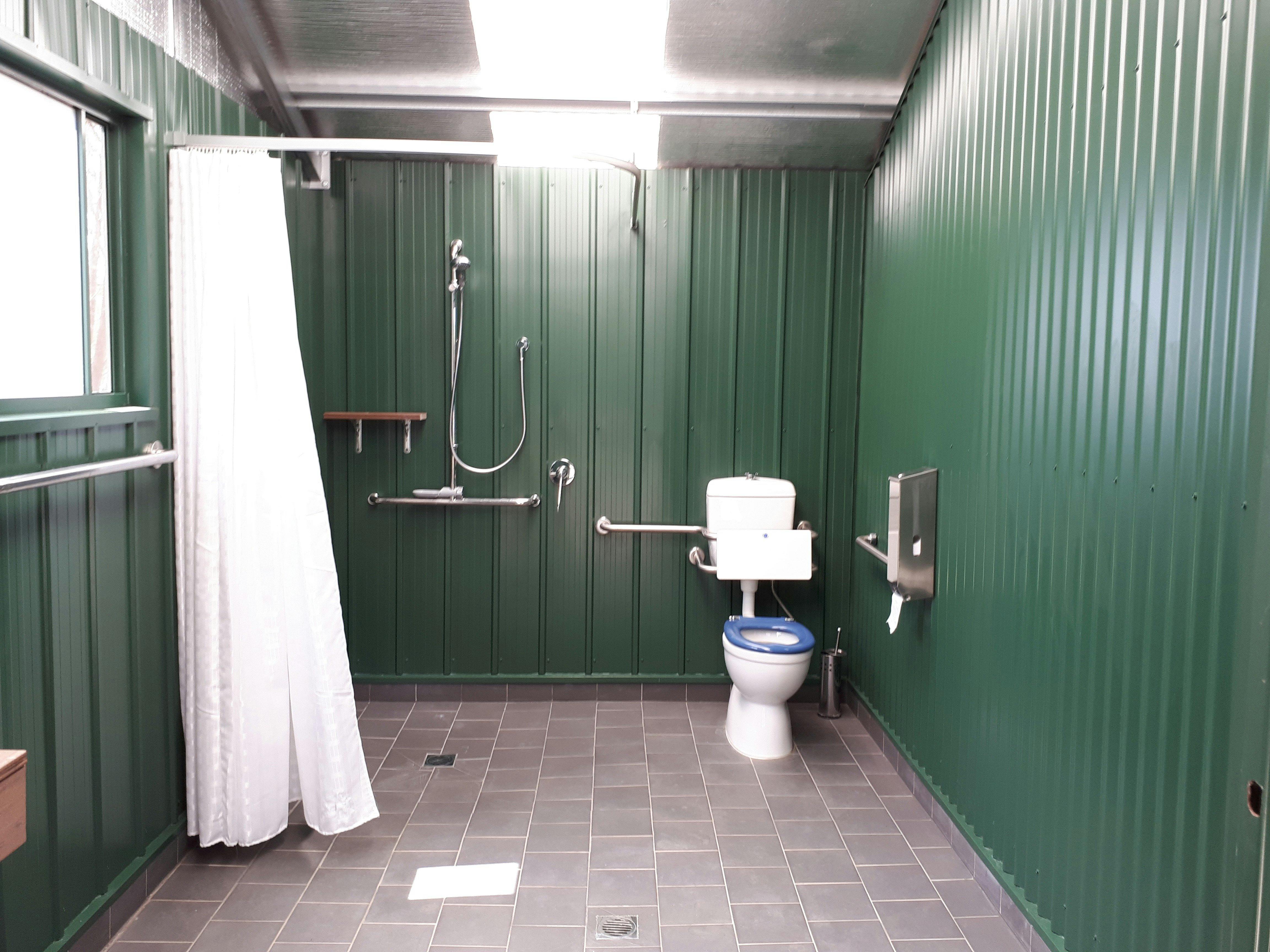 Disabled access showers