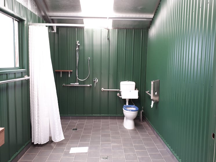 Disabled access showers