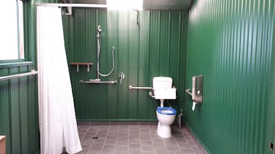 Disabled access showers